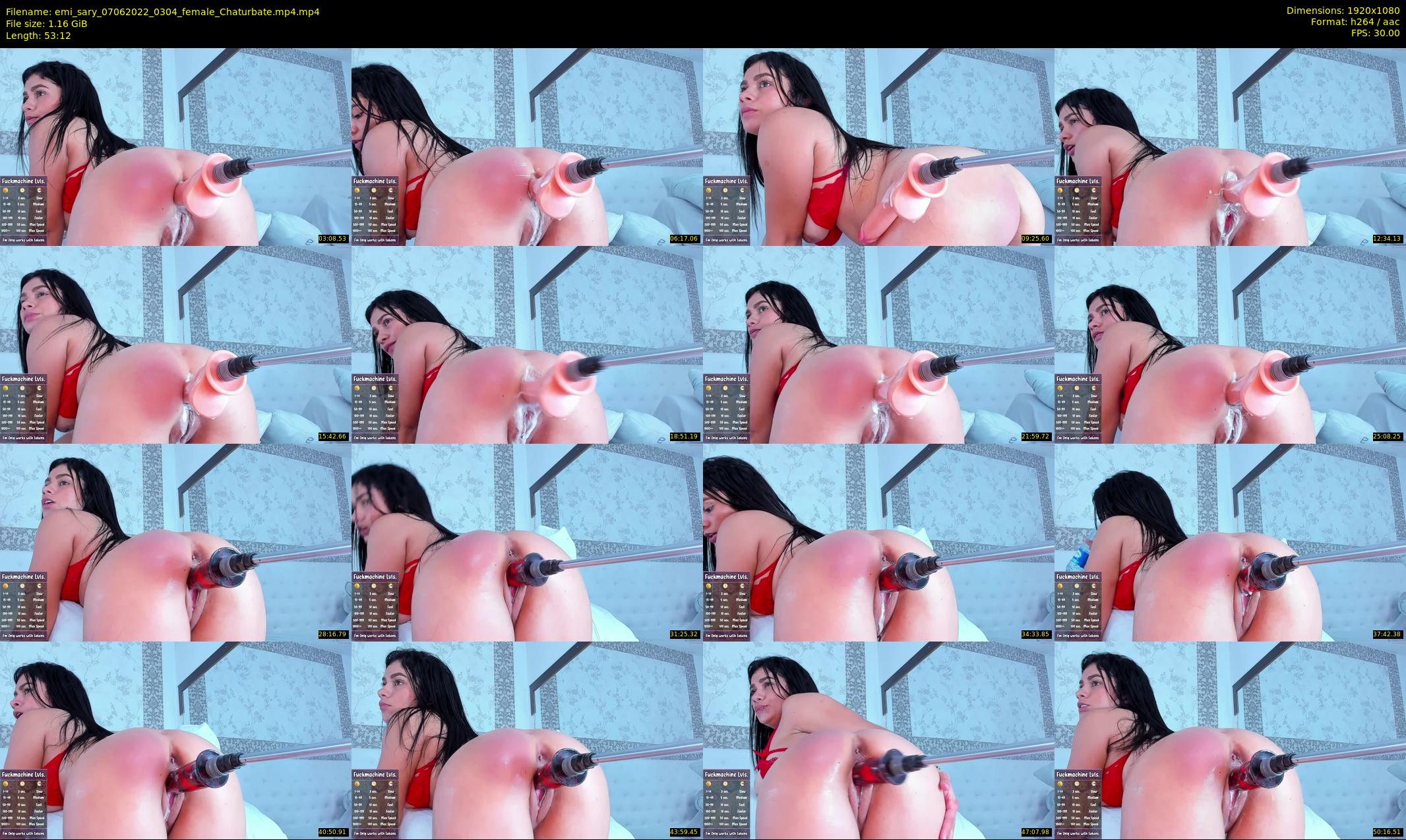 emi_sary — 54 minute Chaturbate female cam show recording, 1080p, Jun 7, 2022