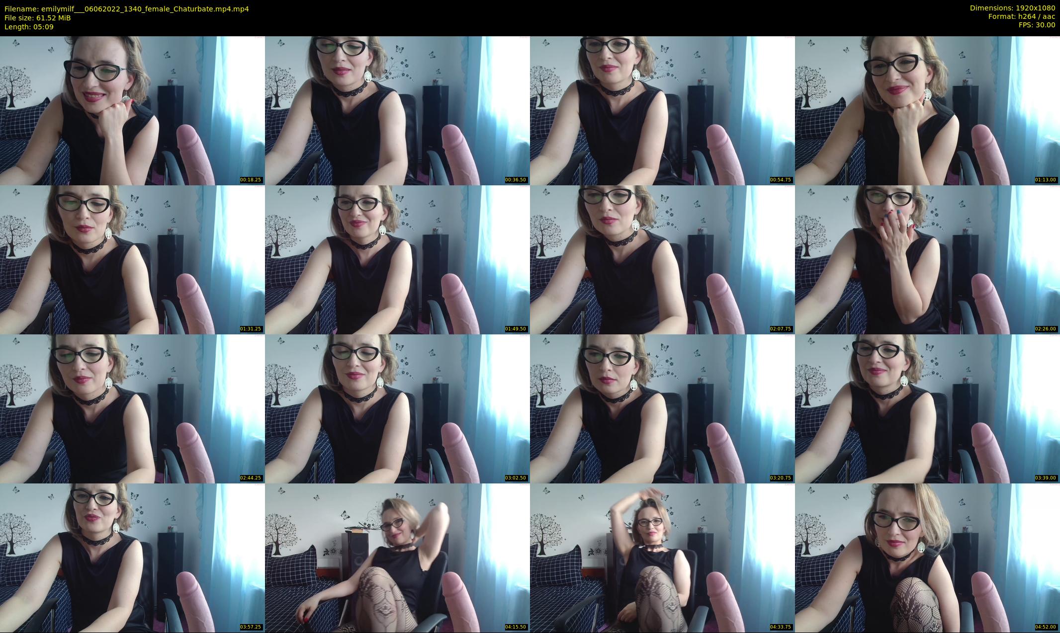 emilymilf__ — 6 minute Chaturbate female cam show recording, 1080p, Jun 6, 2022