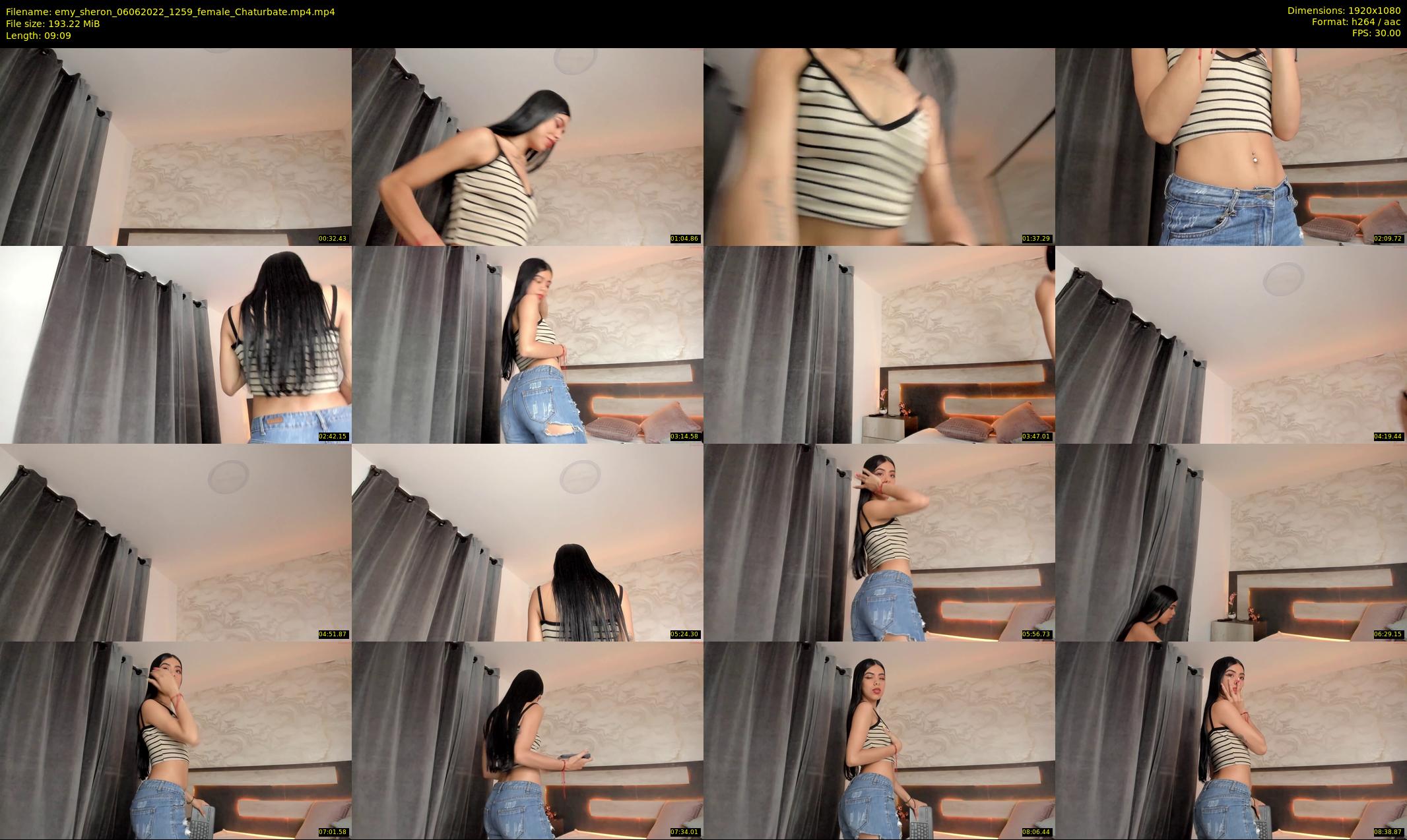 emy_sheron — 10 minute Chaturbate female cam show recording, 1080p, Jun 6, 2022