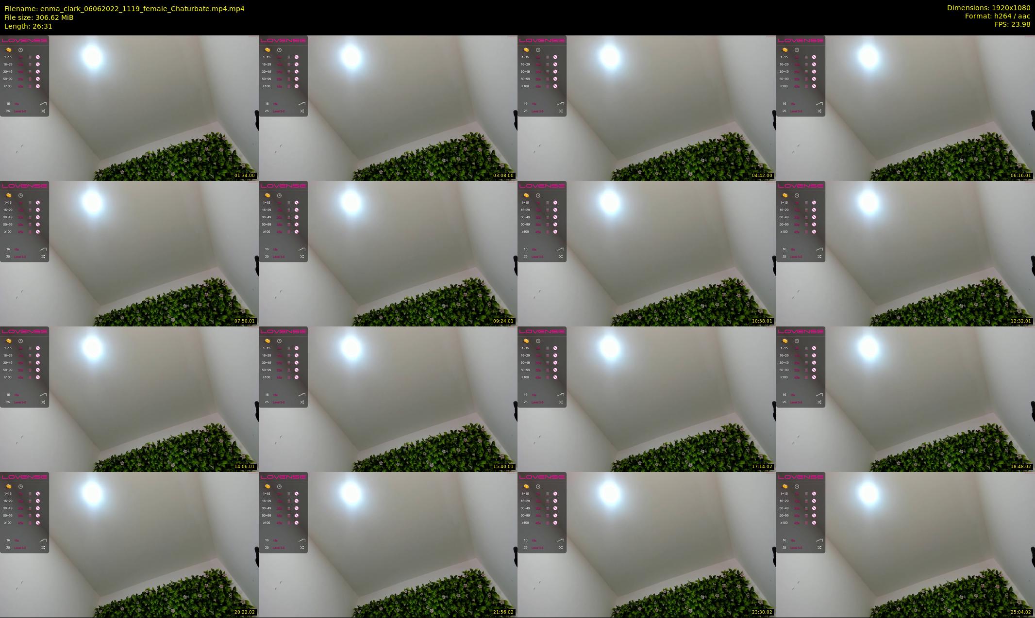 enma_clark — 27 minute Chaturbate female cam show recording, 1080p, Jun 6, 2022