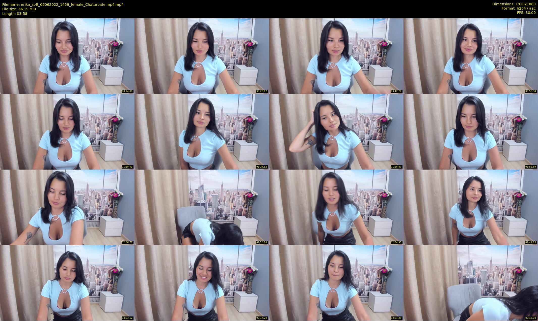 erika_soft — 4 minute Chaturbate female cam show recording, 1080p, Jun 6, 2022