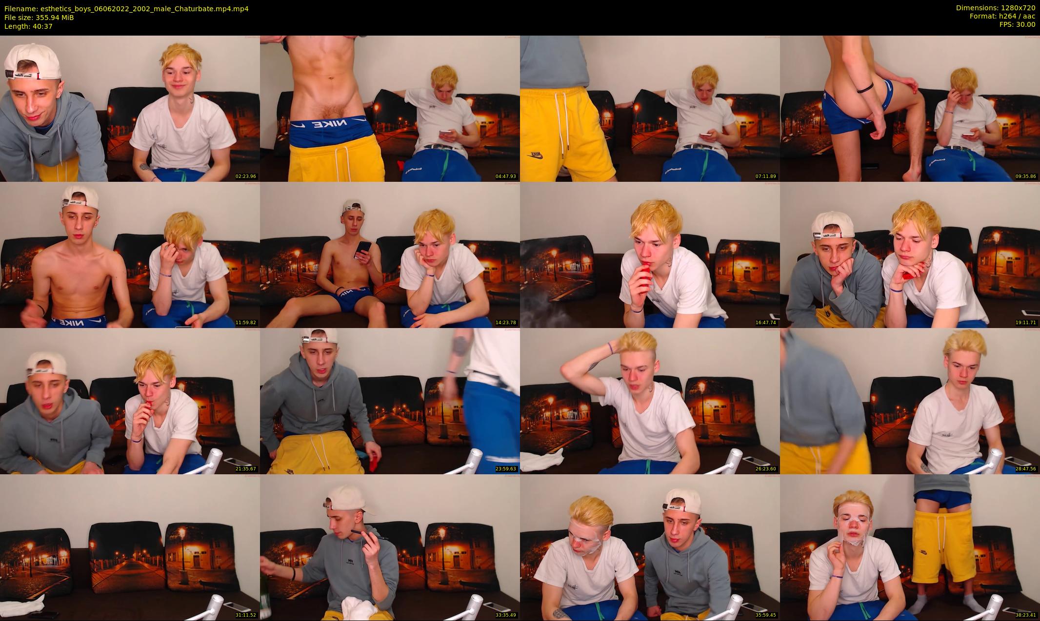 esthetics_boys — 41 minute Chaturbate male cam show recording, 720p, Jun 6, 2022