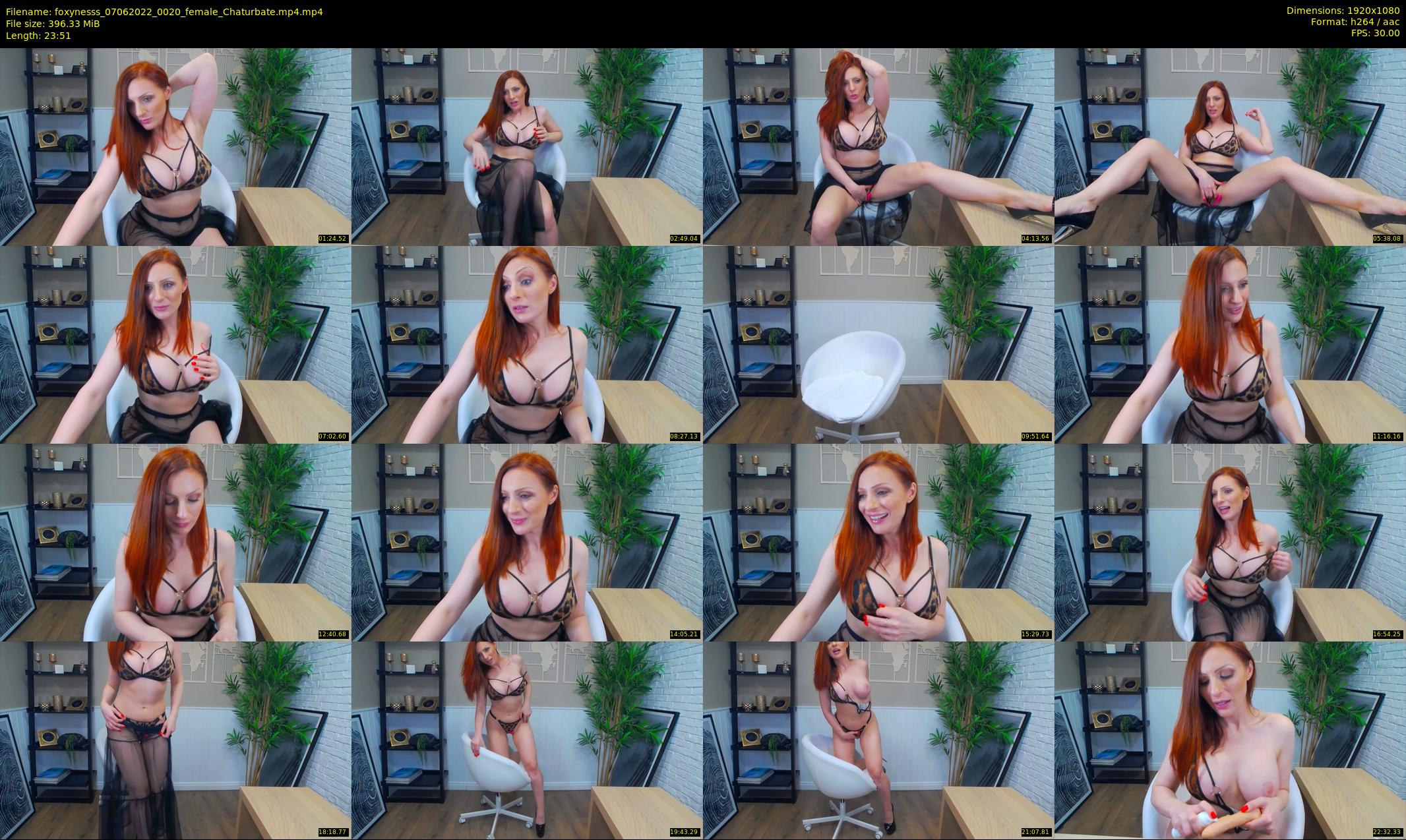 foxynesss — 24 minute Chaturbate female cam show recording, 1080p, Jun 7, 2022