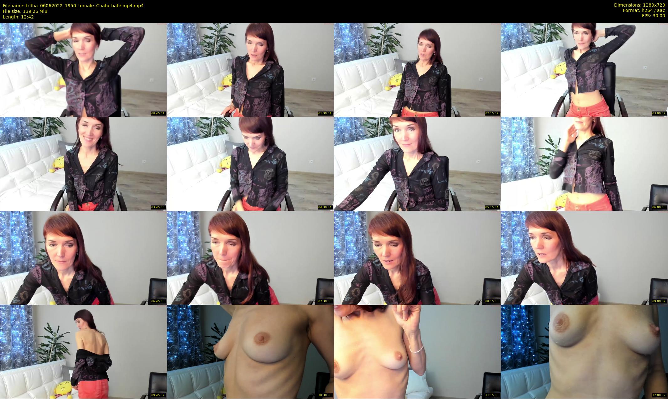 fritha — 13 minute Chaturbate female cam show recording, 720p, Jun 6, 2022
