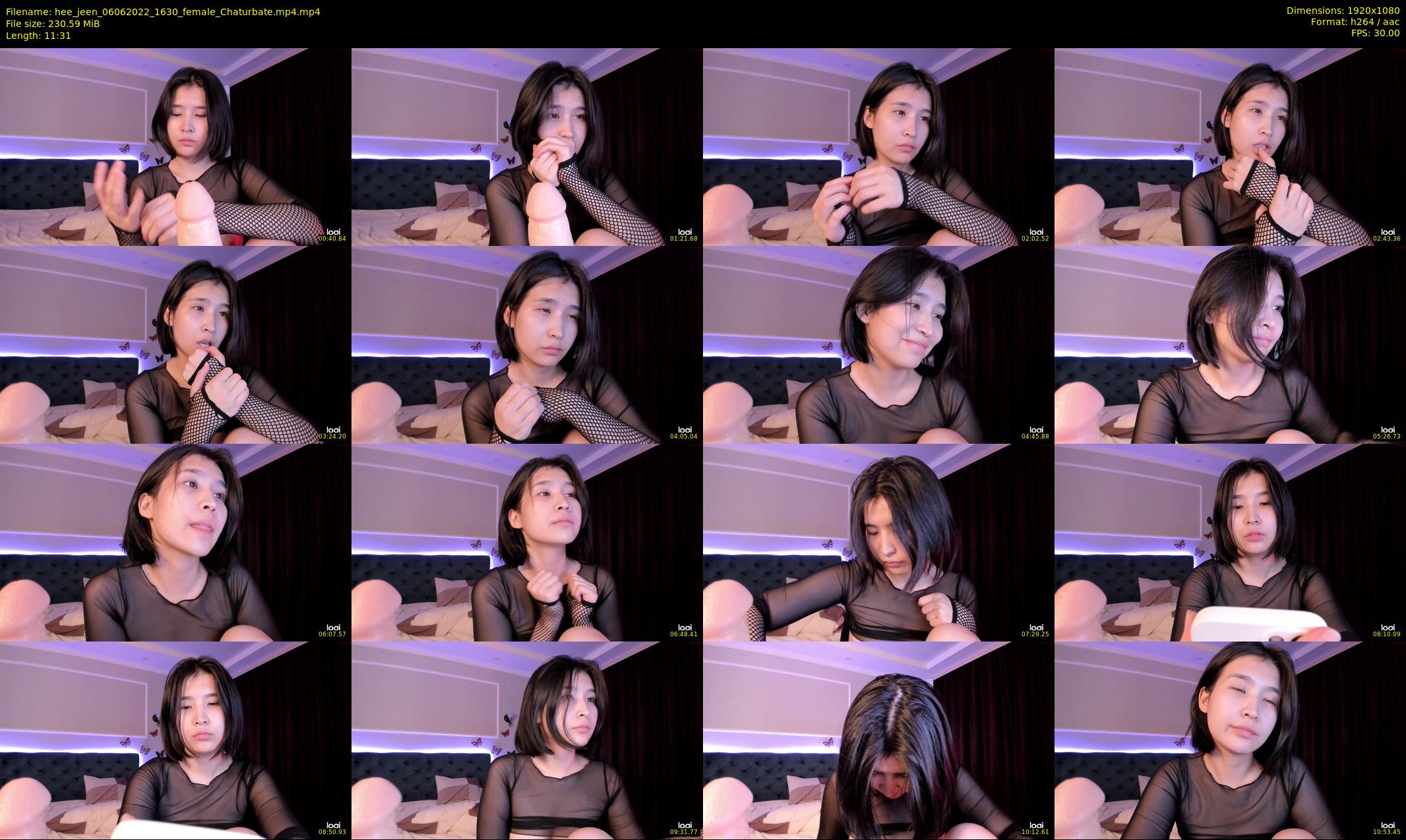 hee_jeen — 12 minute Chaturbate female cam show recording, 1080p, Jun 6, 2022