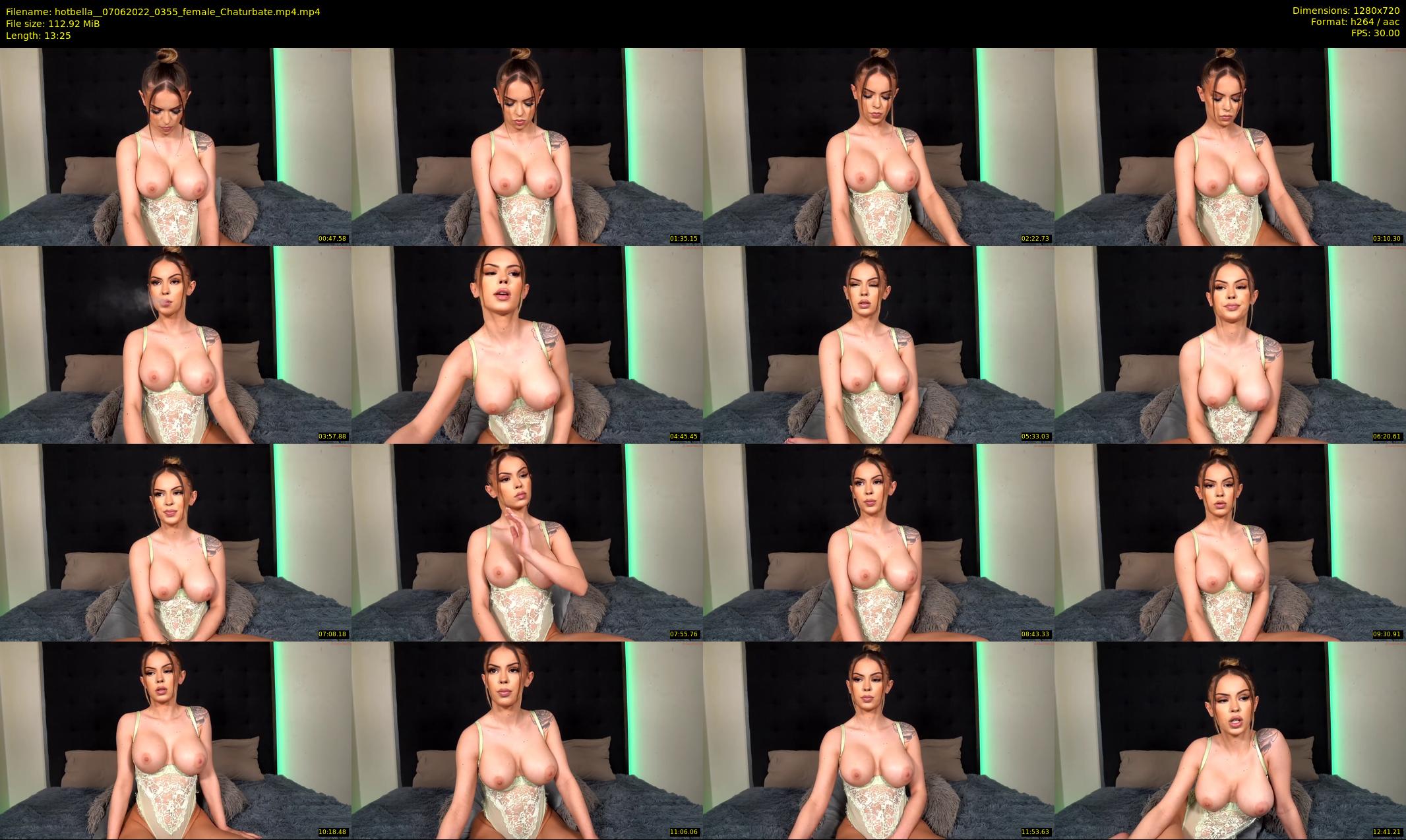 hotbella_ — 14 minute Chaturbate female cam show recording, 720p, Jun 7, 2022
