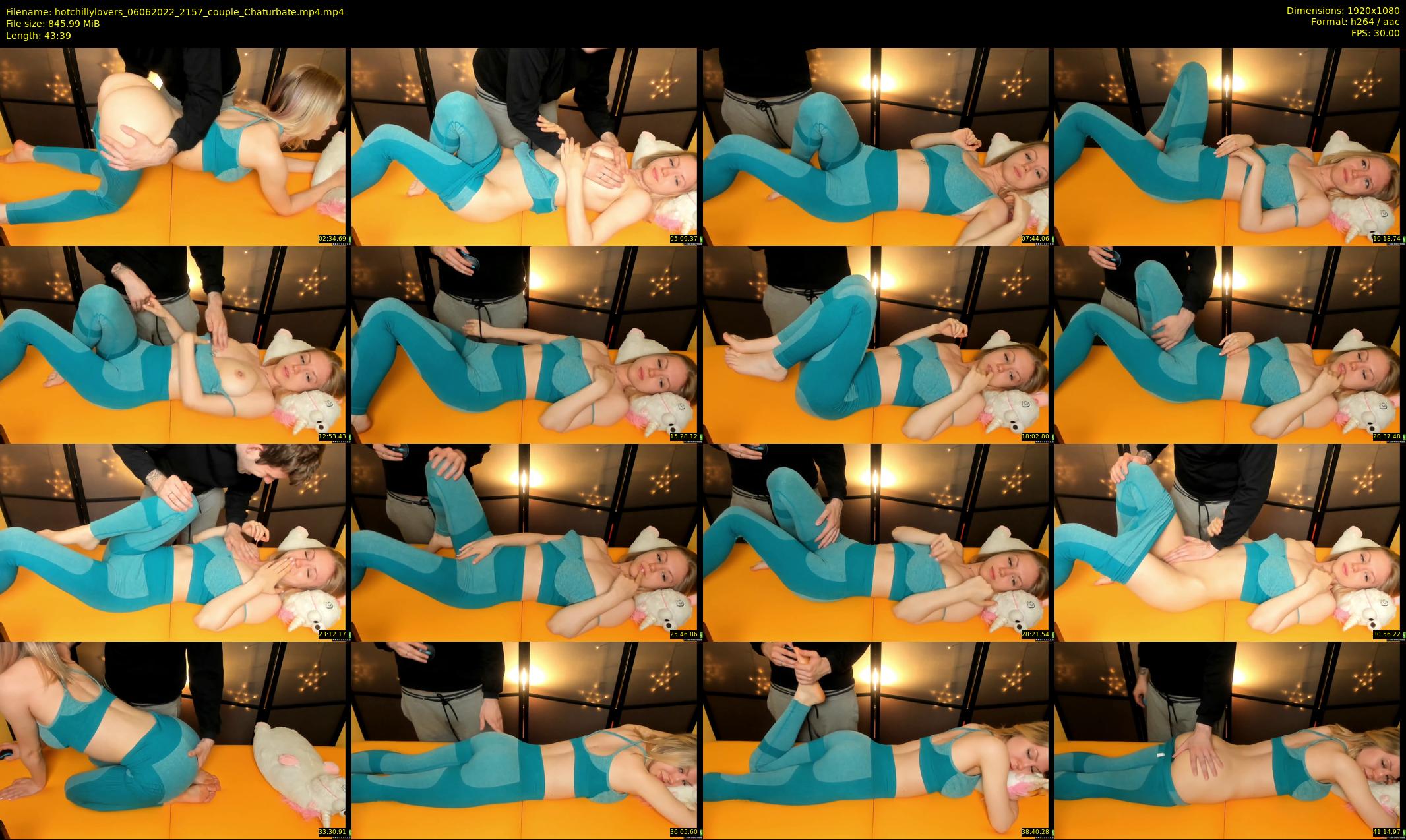 hotchillylovers — 44 minute Chaturbate couple cam show recording, 1080p, Jun 6, 2022