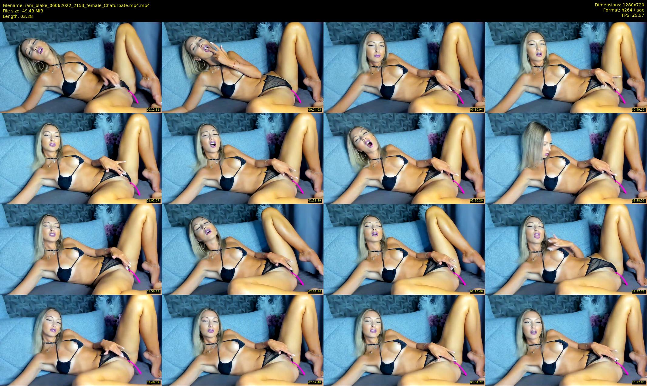 iam_blake — 4 minute Chaturbate female cam show recording, 720p, Jun 6, 2022