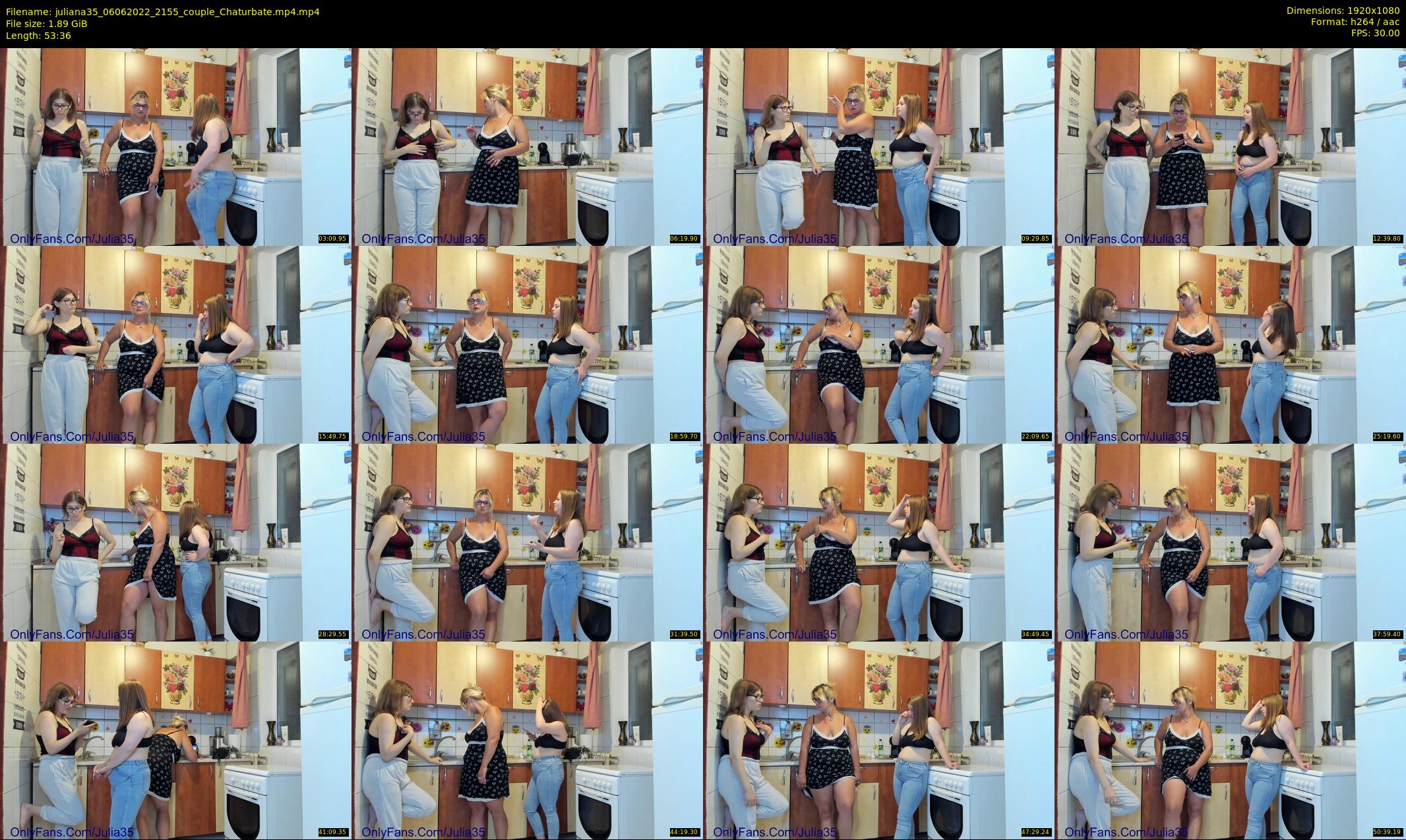 juliana35 — 54 minute Chaturbate couple cam show recording, 1080p, Jun 6, 2022