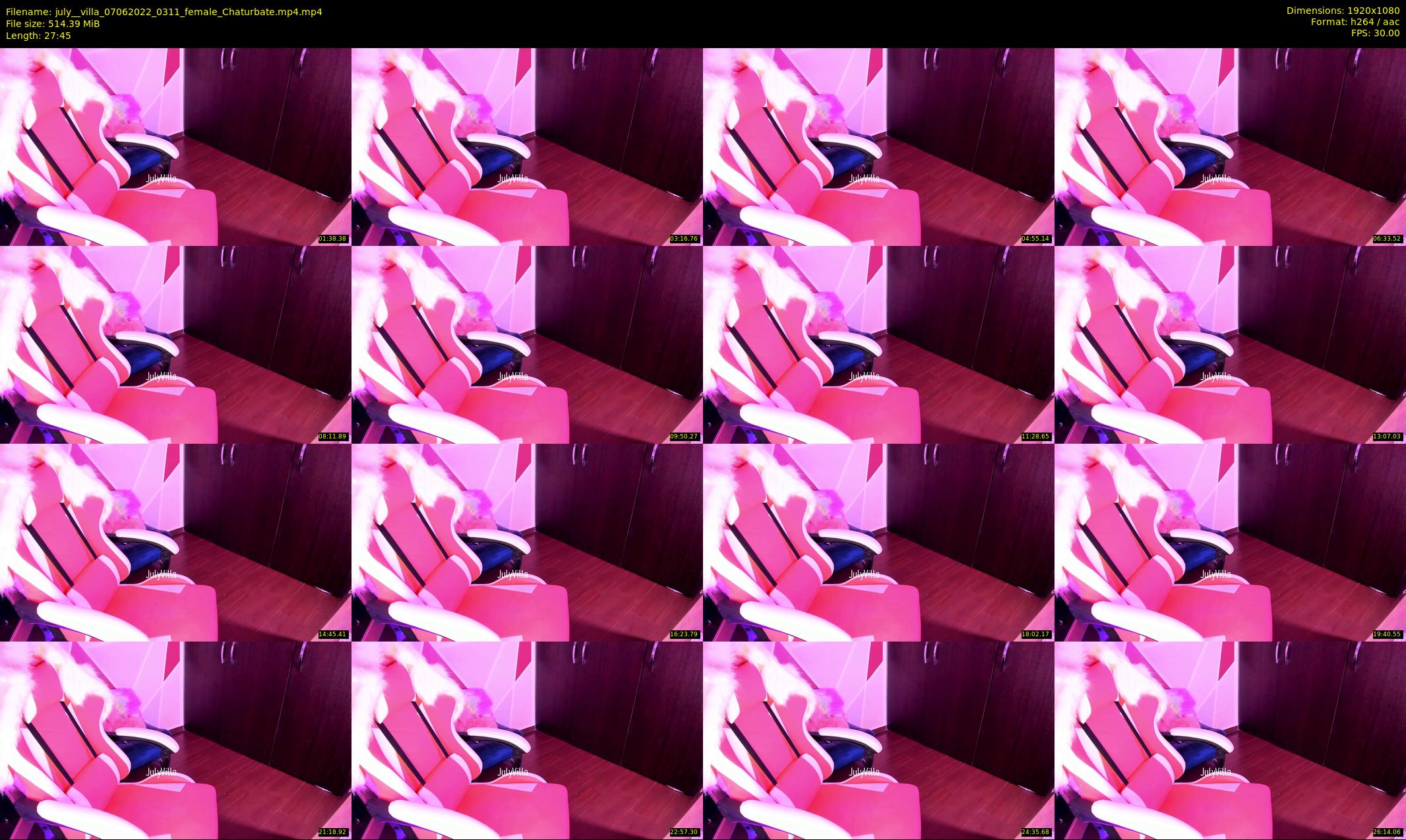 july__villa — 28 minute Chaturbate female cam show recording, 1080p, Jun 7, 2022