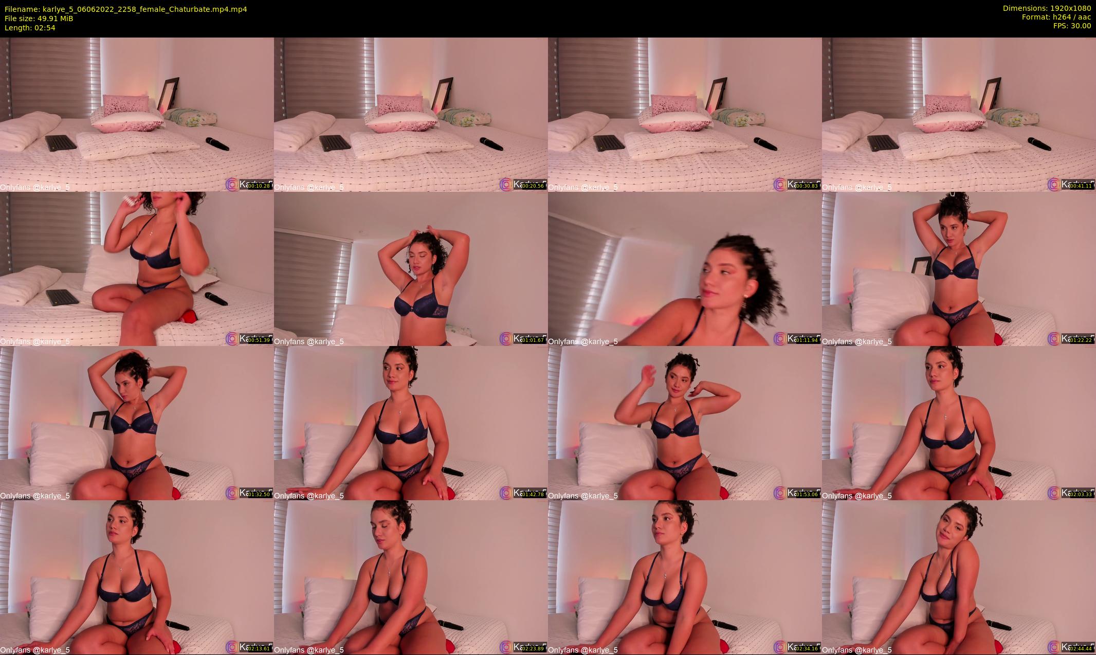 karlye_5 — 3 minute Chaturbate female cam show recording, 1080p, Jun 6, 2022