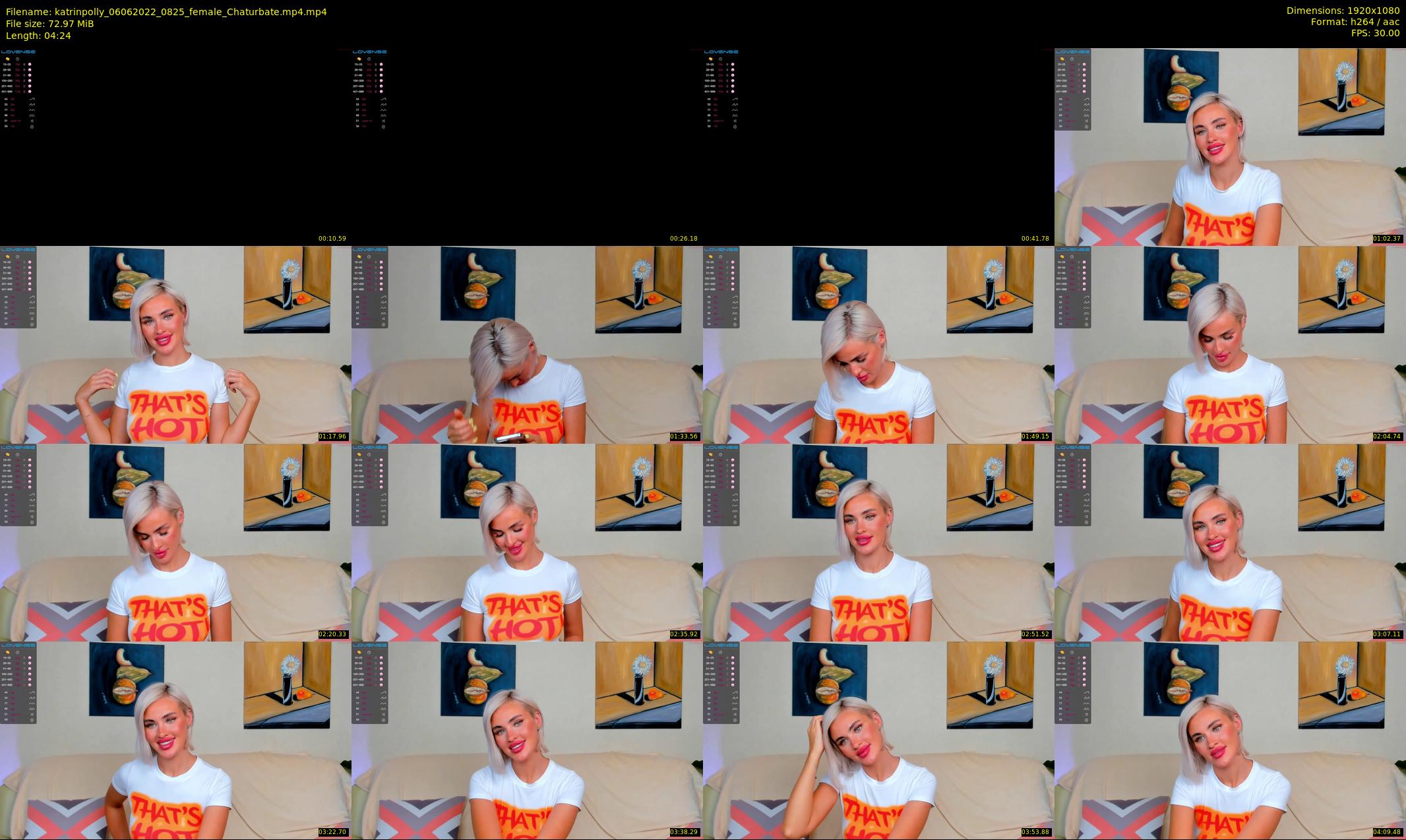 katrinpolly — 5 minute Chaturbate couple cam show recording, 1080p, Jun 6, 2022