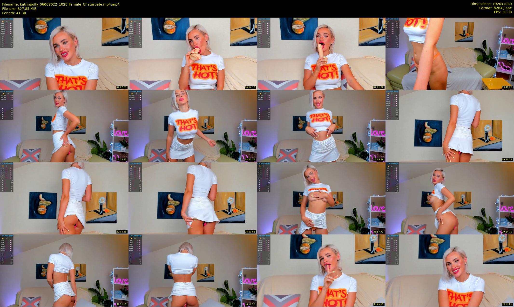 katrinpolly — 42 minute Chaturbate couple cam show recording, 1080p, Jun 6, 2022