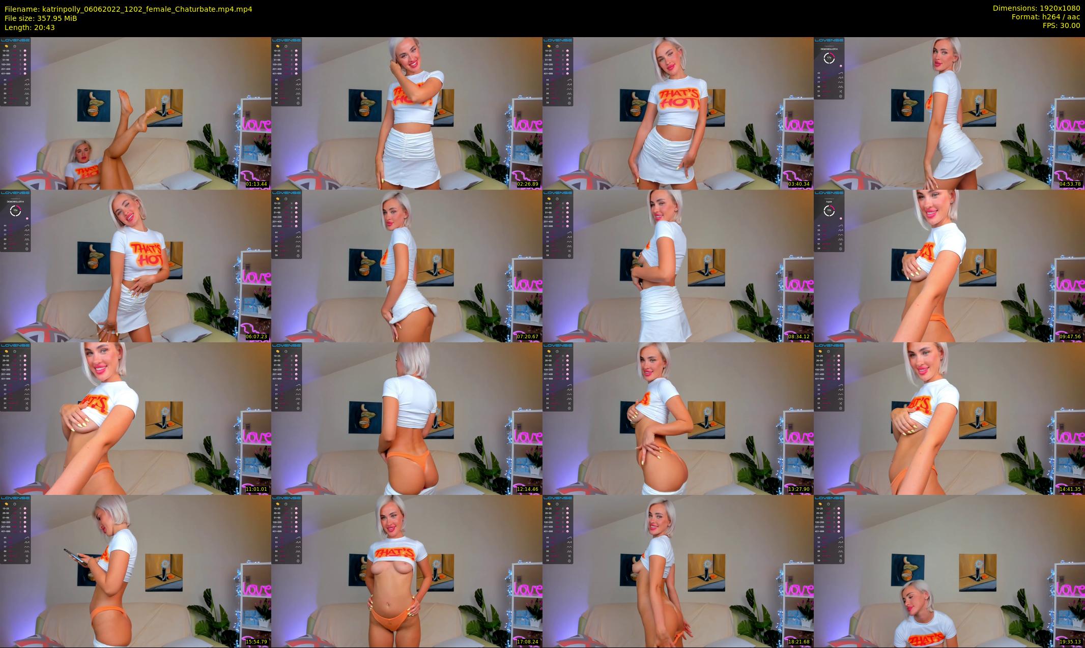 katrinpolly — 21 minute Chaturbate couple cam show recording, 1080p, Jun 6, 2022