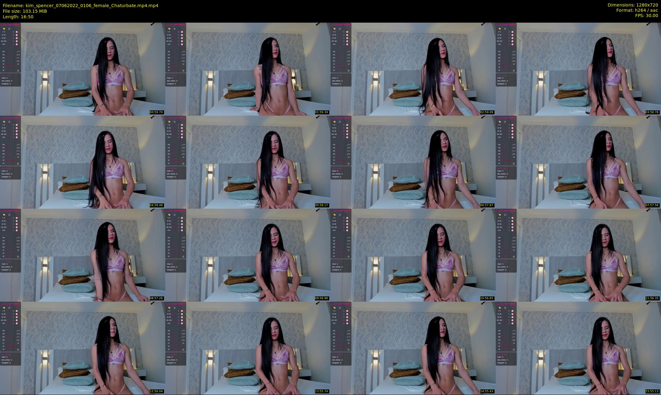 kim_spencer — 17 minute Chaturbate female cam show recording, 720p, Jun 7, 2022
