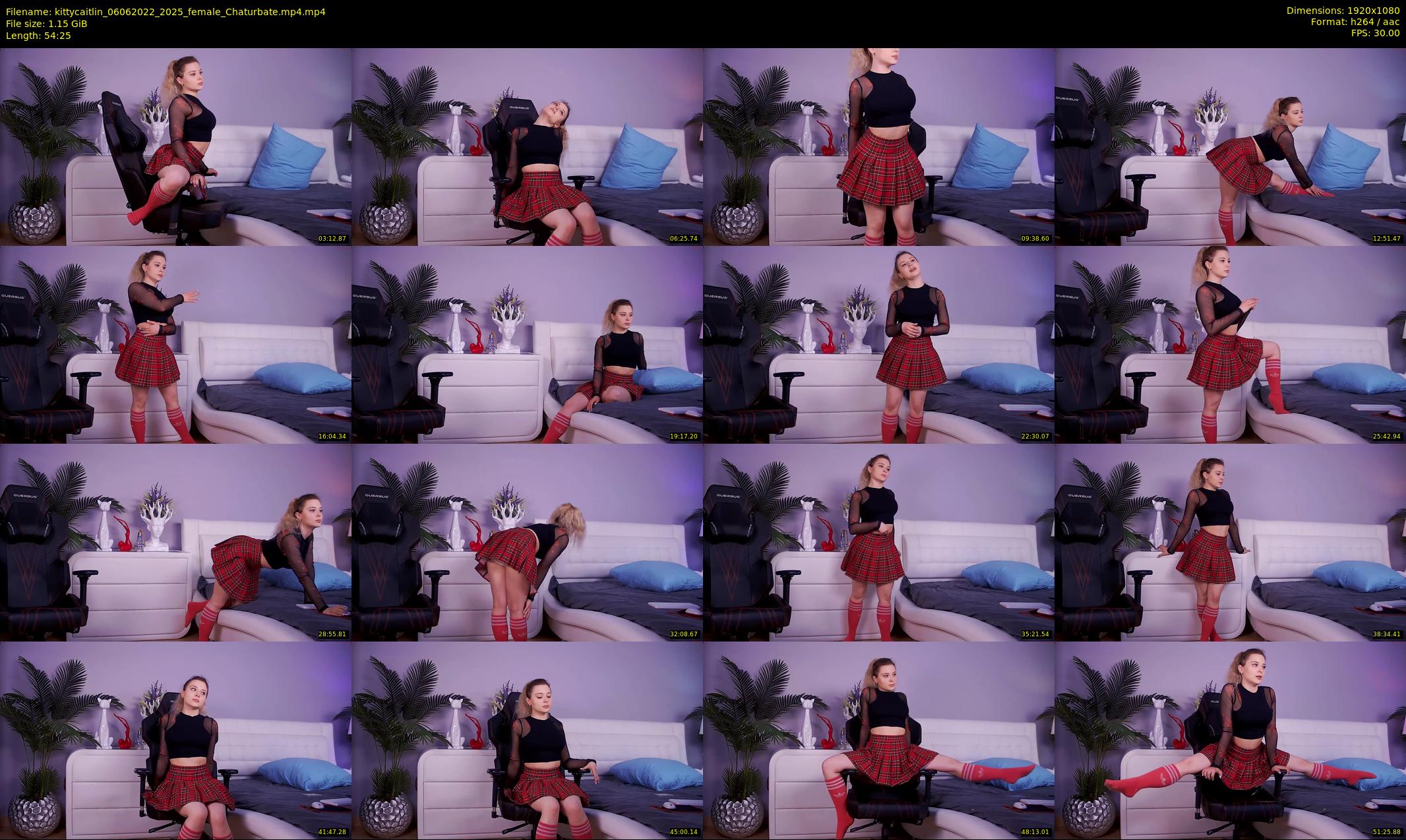 kittycaitlin — 55 minute Chaturbate female cam show recording, 1080p, Jun 6, 2022