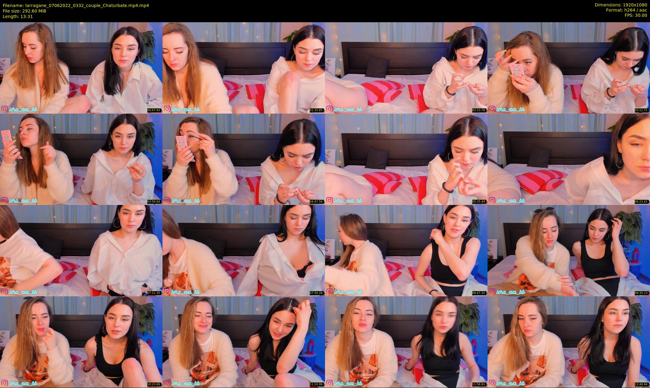 larragane — 14 minute Chaturbate couple cam show recording, 1080p, Jun 7, 2022