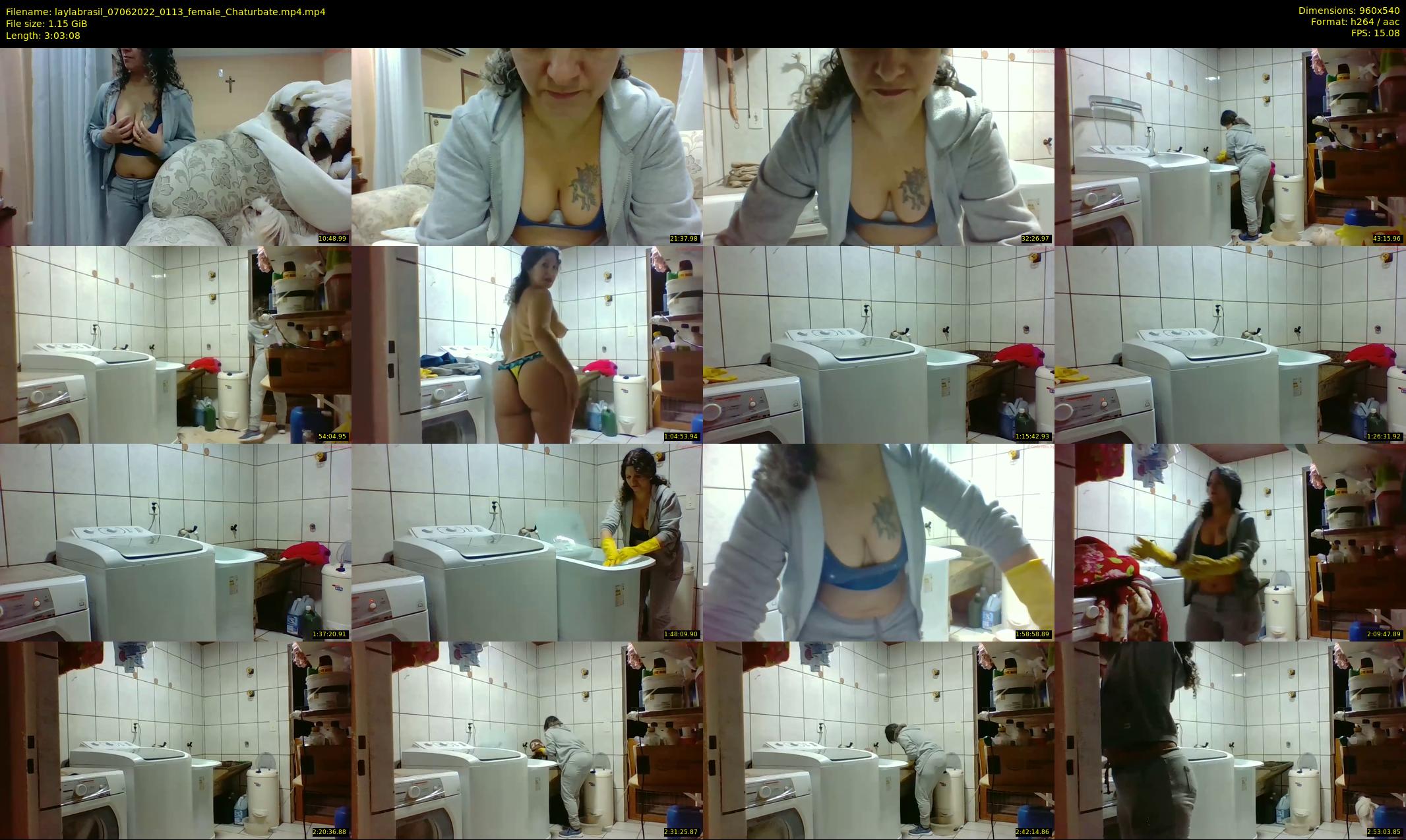 laylabrasil — 184 minute Chaturbate female cam show recording, 480p, Jun 7, 2022