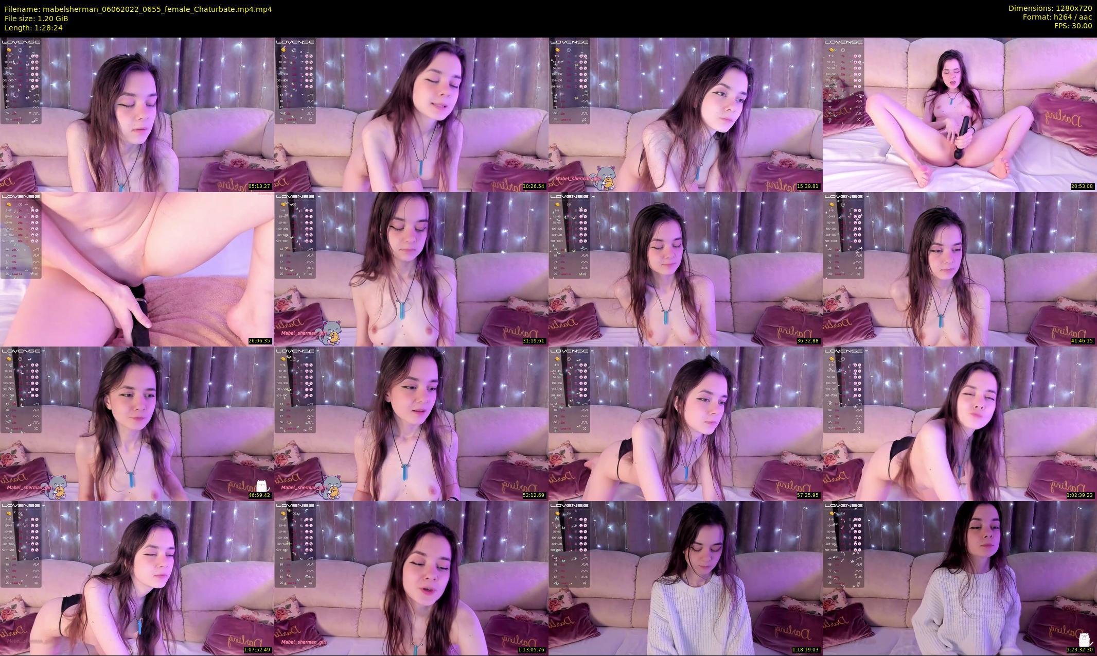mabelsherman — 89 minute Chaturbate couple cam show recording, 720p, Jun 6, 2022