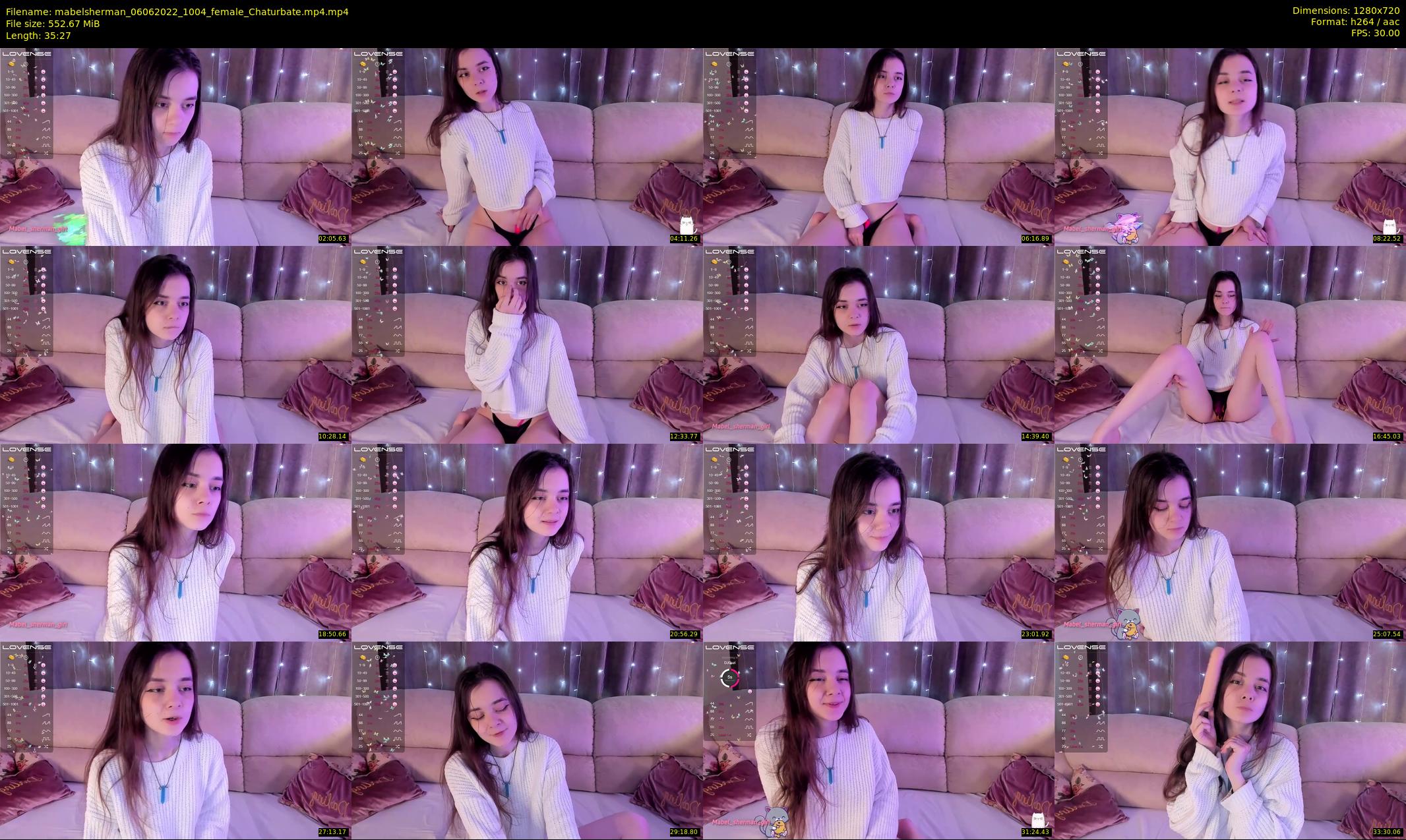 mabelsherman — 36 minute Chaturbate couple cam show recording, 720p, Jun 6, 2022