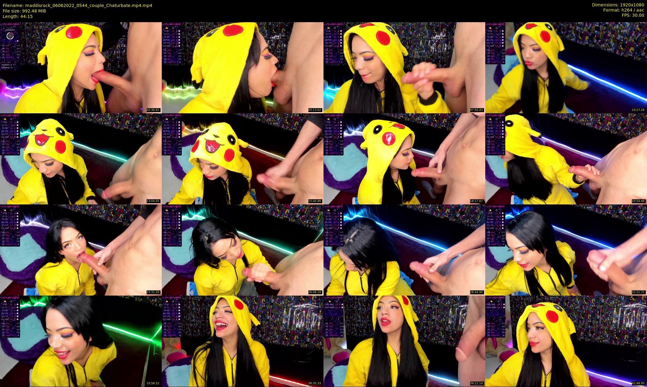 maddisrock — 45 minute Chaturbate couple cam show recording, 1080p, Jun 6, 2022