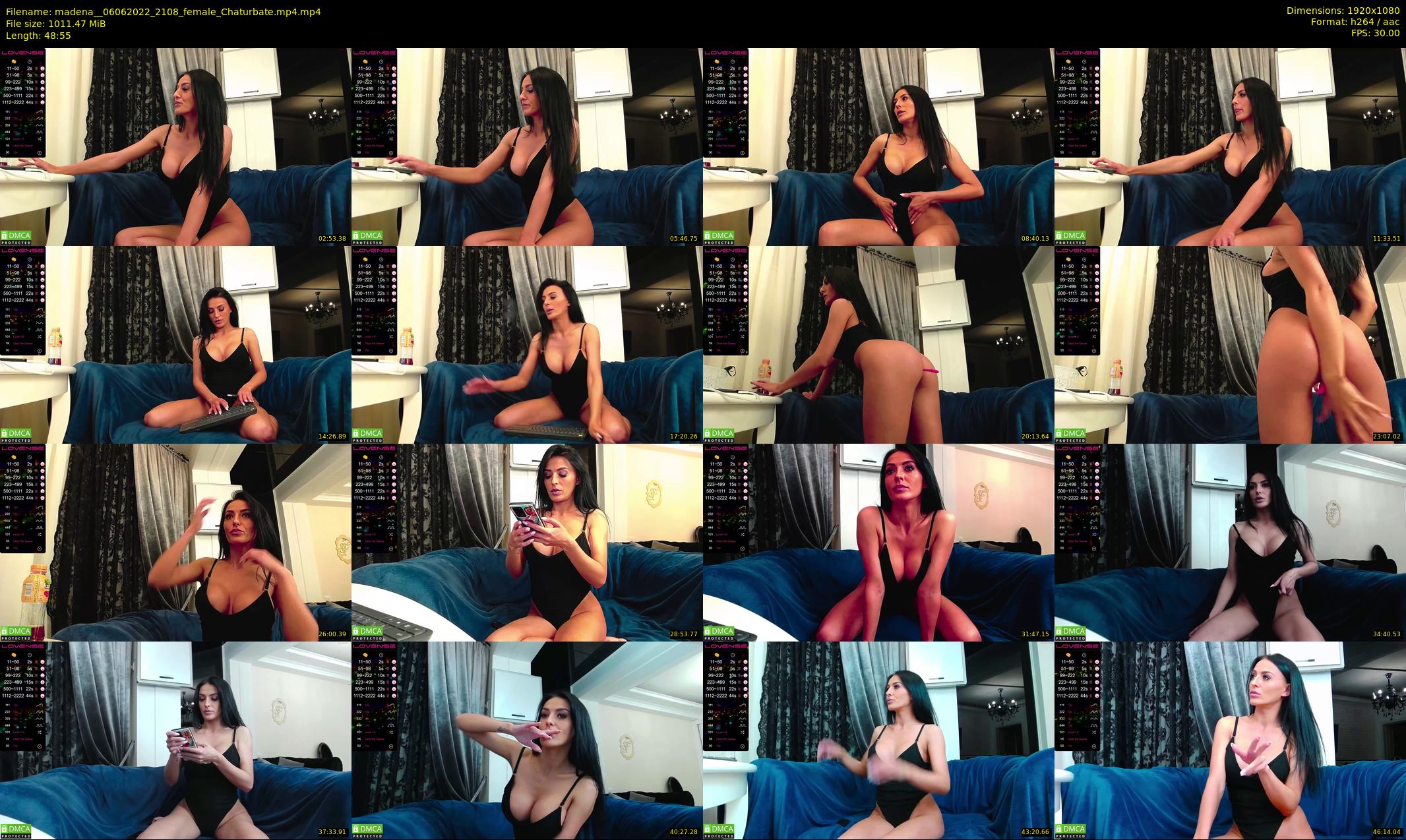madena_ — 49 minute Chaturbate female cam show recording, 1080p, Jun 6, 2022