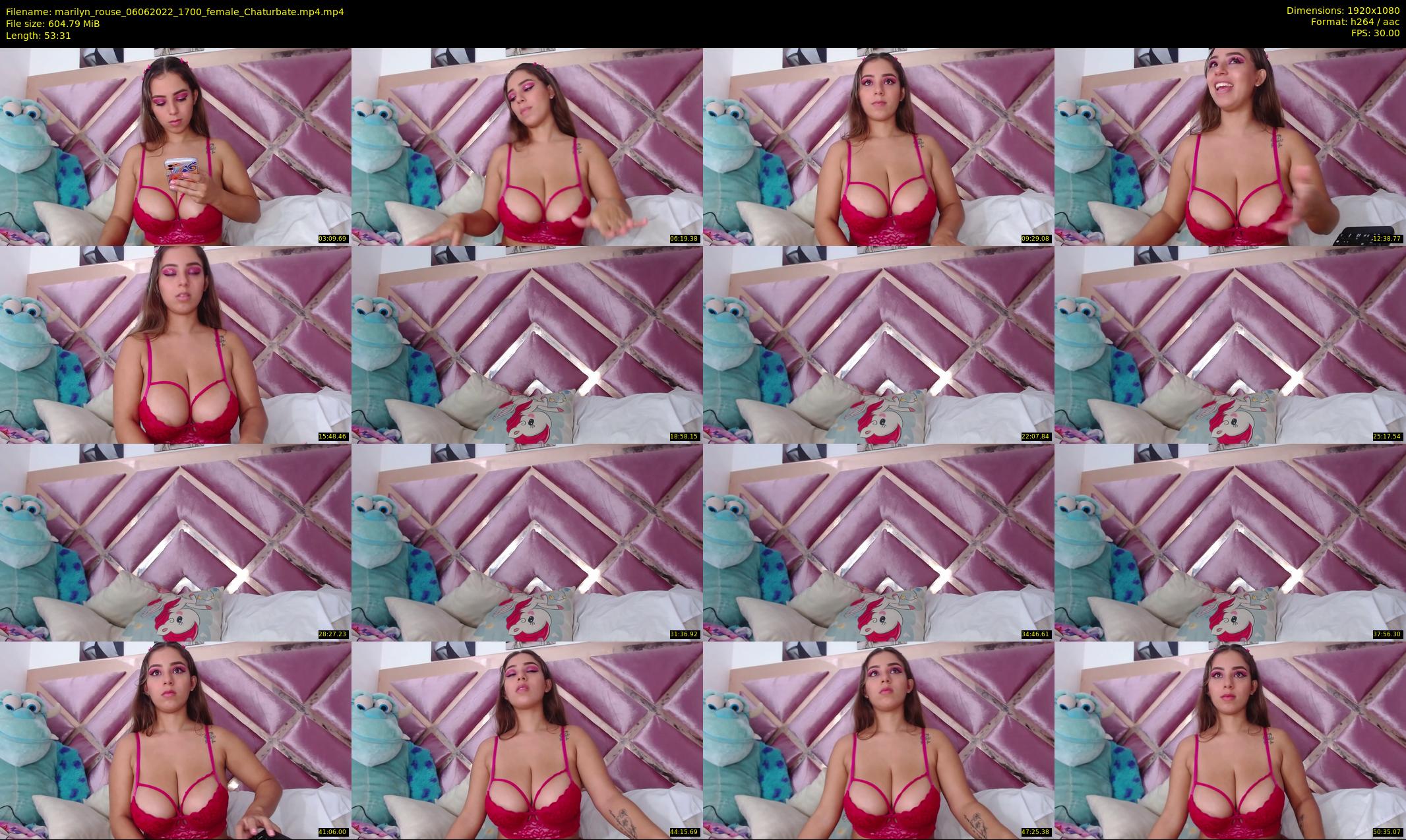 marilyn_rouse — 54 minute Chaturbate female cam show recording, 1080p, Jun 6, 2022