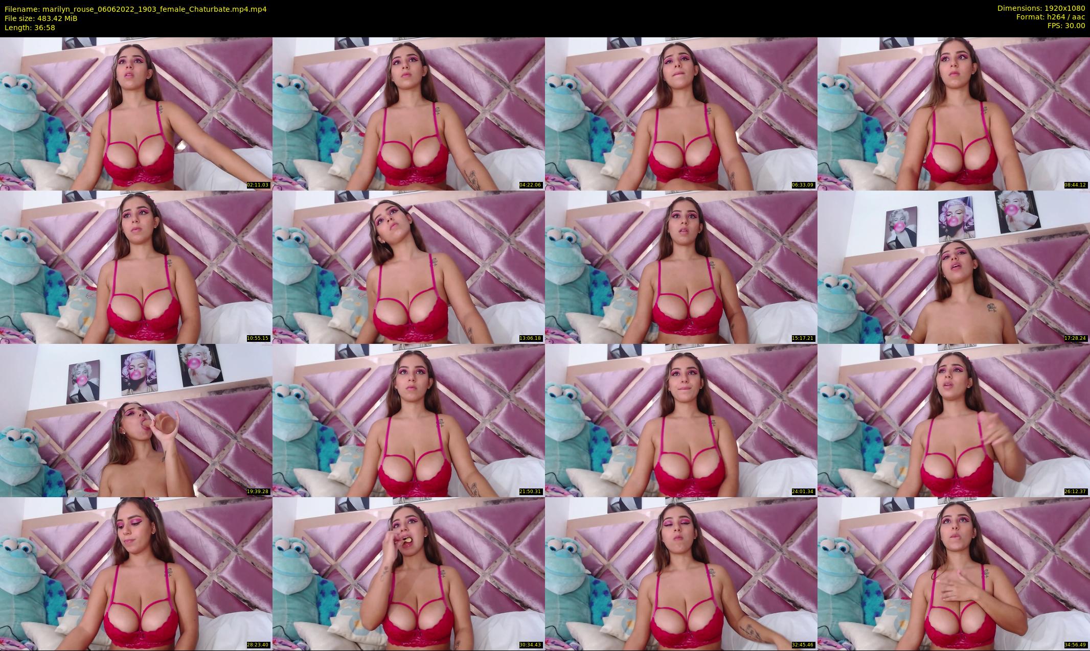 marilyn_rouse — 37 minute Chaturbate female cam show recording, 1080p, Jun 6, 2022
