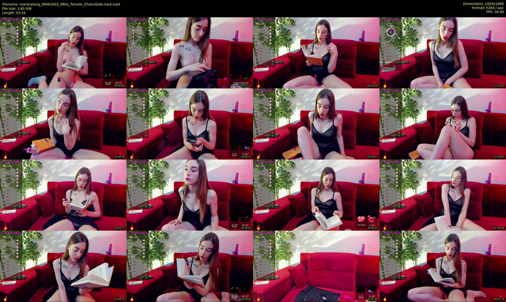 marshalang — 54 minute Chaturbate couple cam show recording, 1080p, Jun 6, 2022