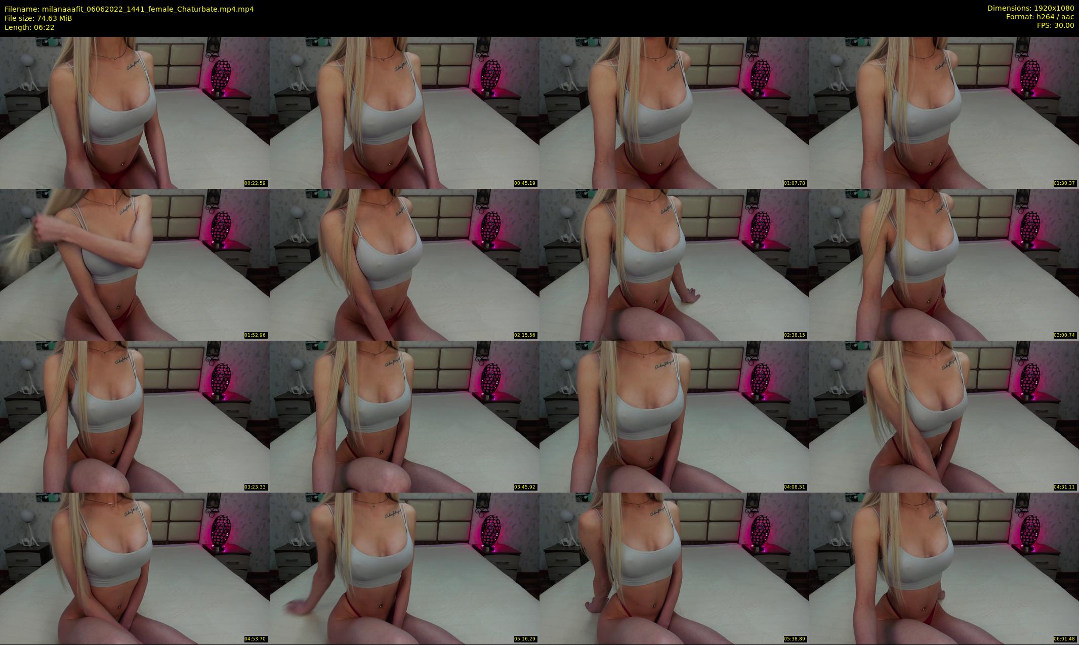milanaaafit — 7 minute Chaturbate couple cam show recording, 1080p, Jun 6, 2022