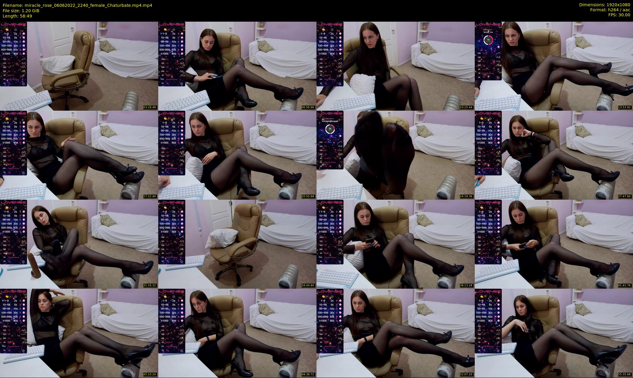 miracle_rose — 59 minute Chaturbate female cam show recording, 1080p, Jun 6, 2022