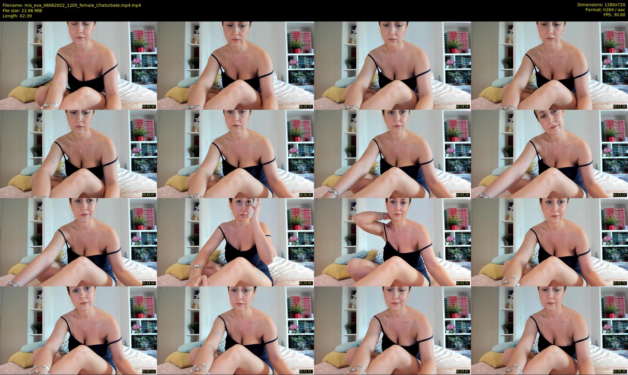 mis_eva — 3 minute Chaturbate female cam show recording, 720p, Jun 6, 2022
