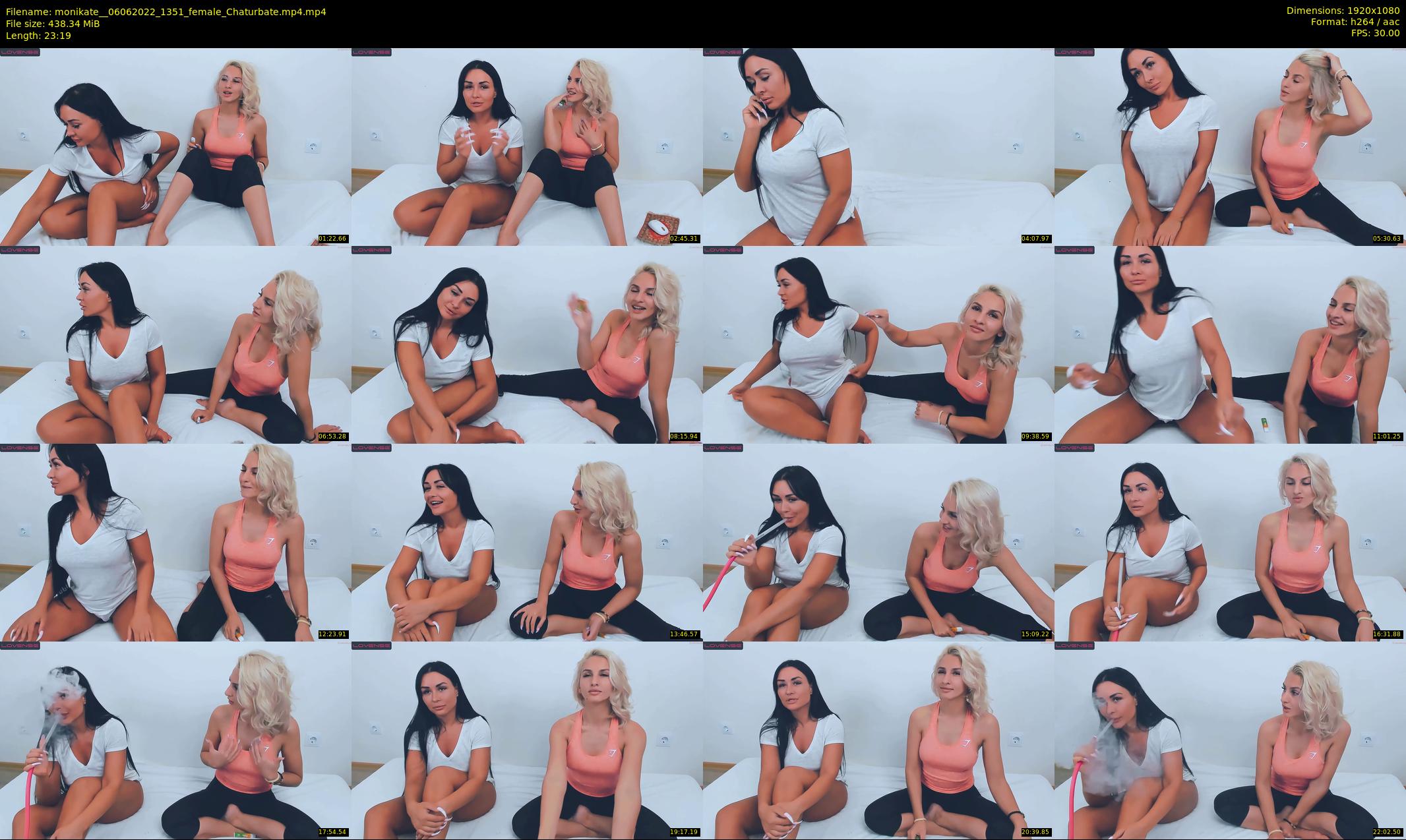 monikate_ — 24 minute Chaturbate couple cam show recording, 1080p, Jun 6, 2022