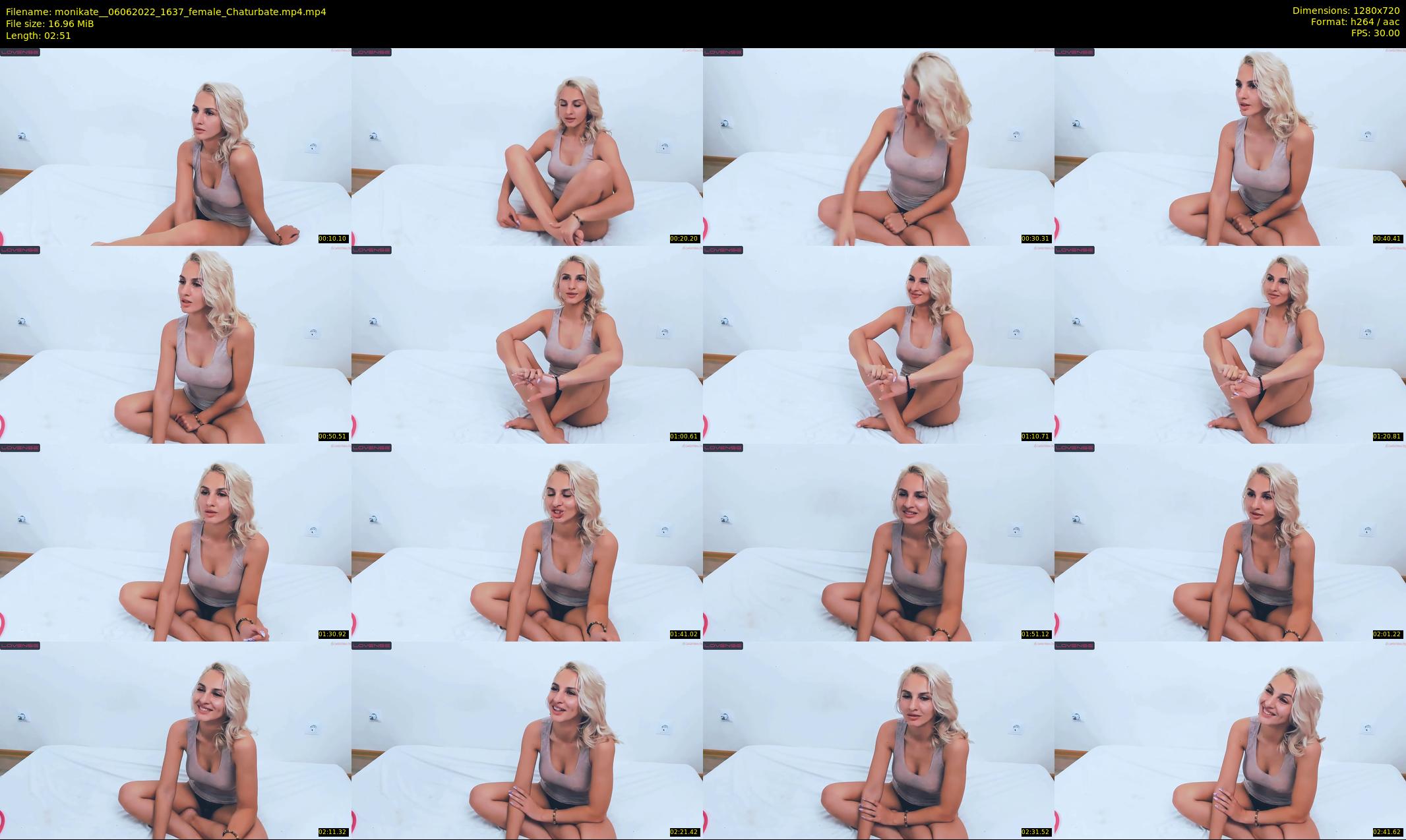 monikate_ — 3 minute Chaturbate couple cam show recording, 720p, Jun 6, 2022