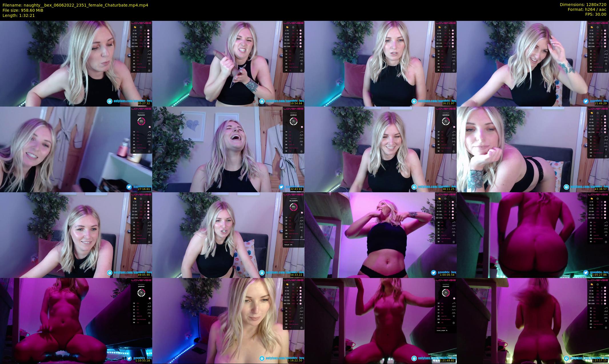 naughty__bex — 93 minute Chaturbate female cam show recording, 720p, Jun 6, 2022