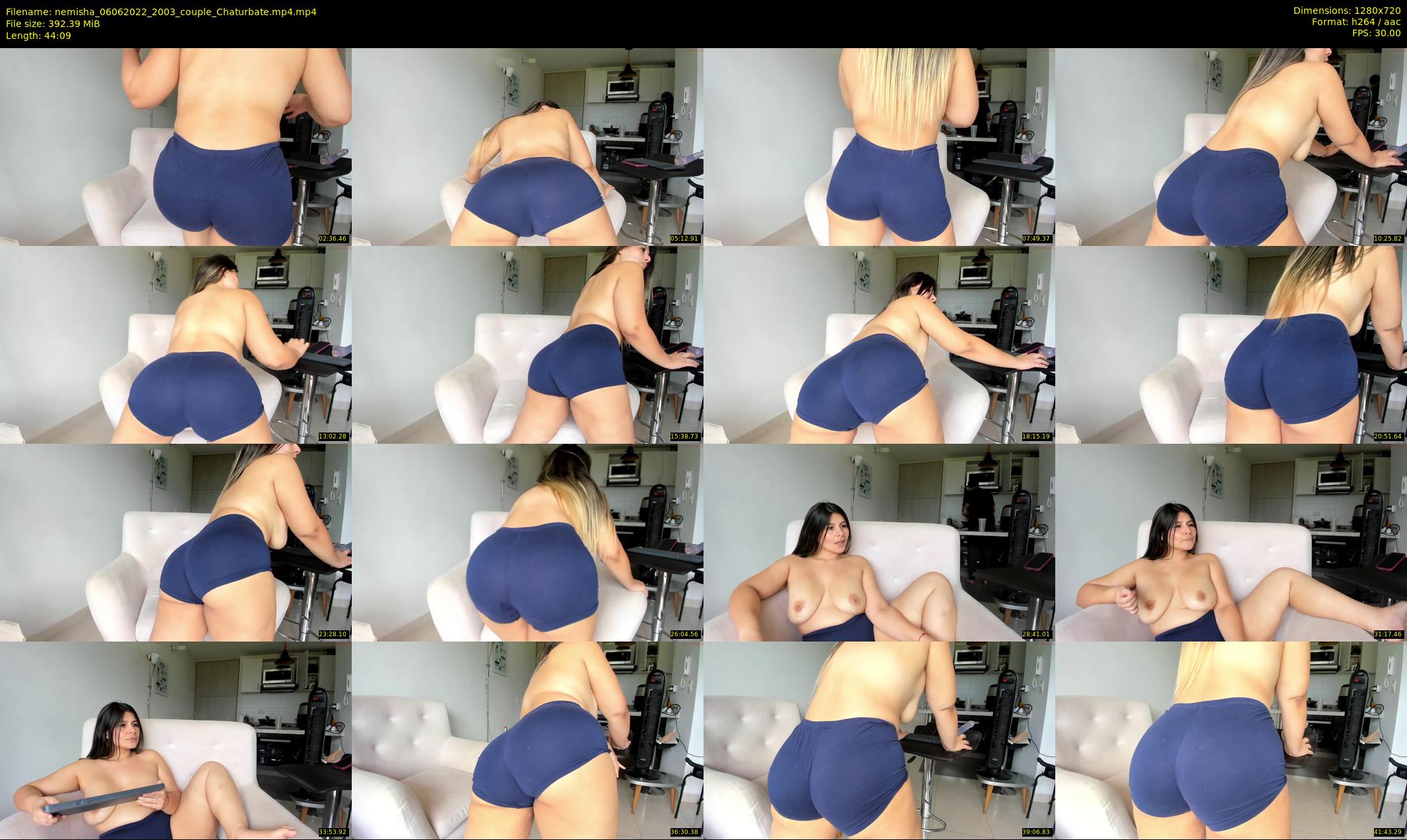 nemisha — 45 minute Chaturbate female cam show recording, 720p, Jun 6, 2022