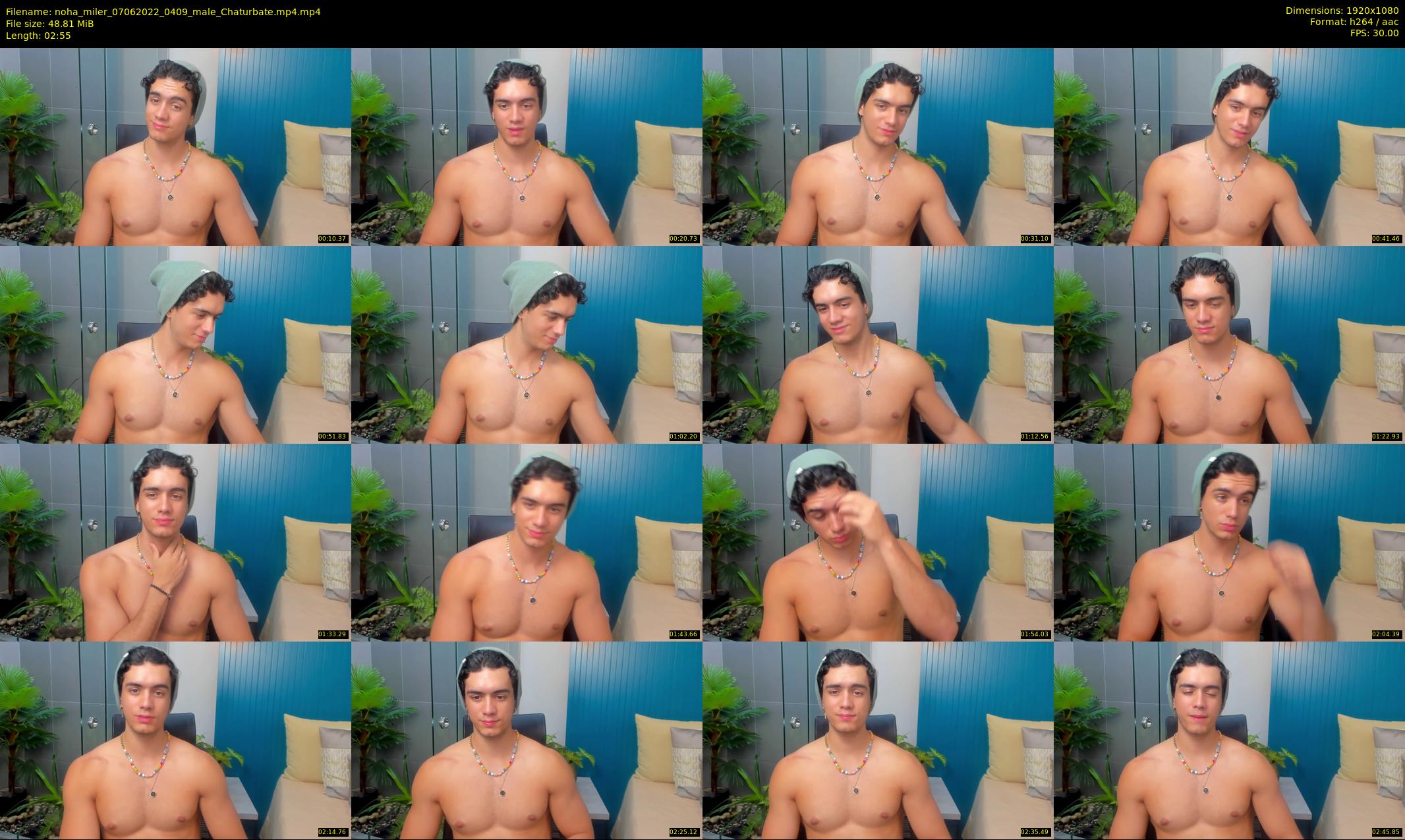 noha_miler — 3 minute Chaturbate male cam show recording, 1080p, Jun 7, 2022