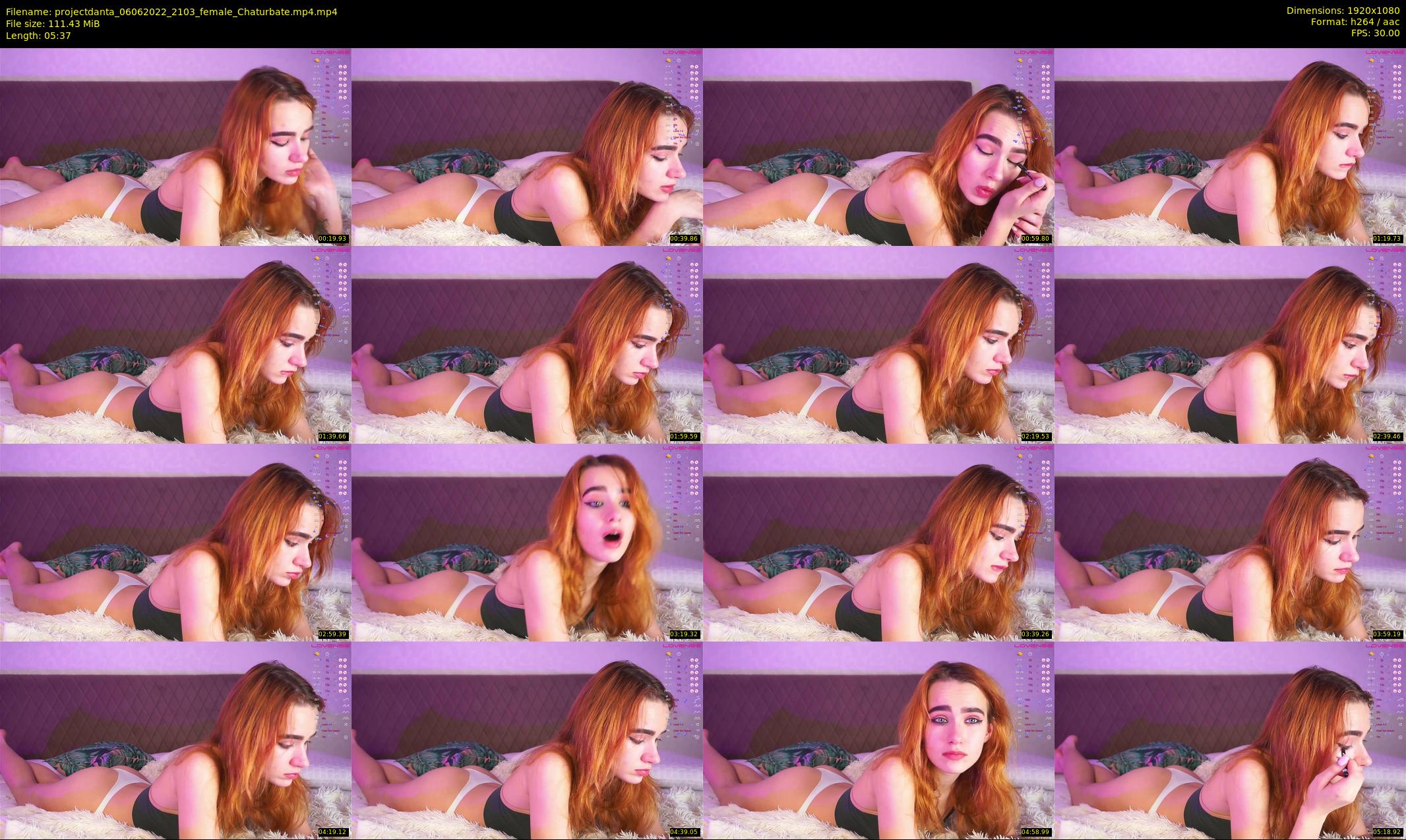 projectdanta — 6 minute Chaturbate female cam show recording, 1080p, Jun 6, 2022