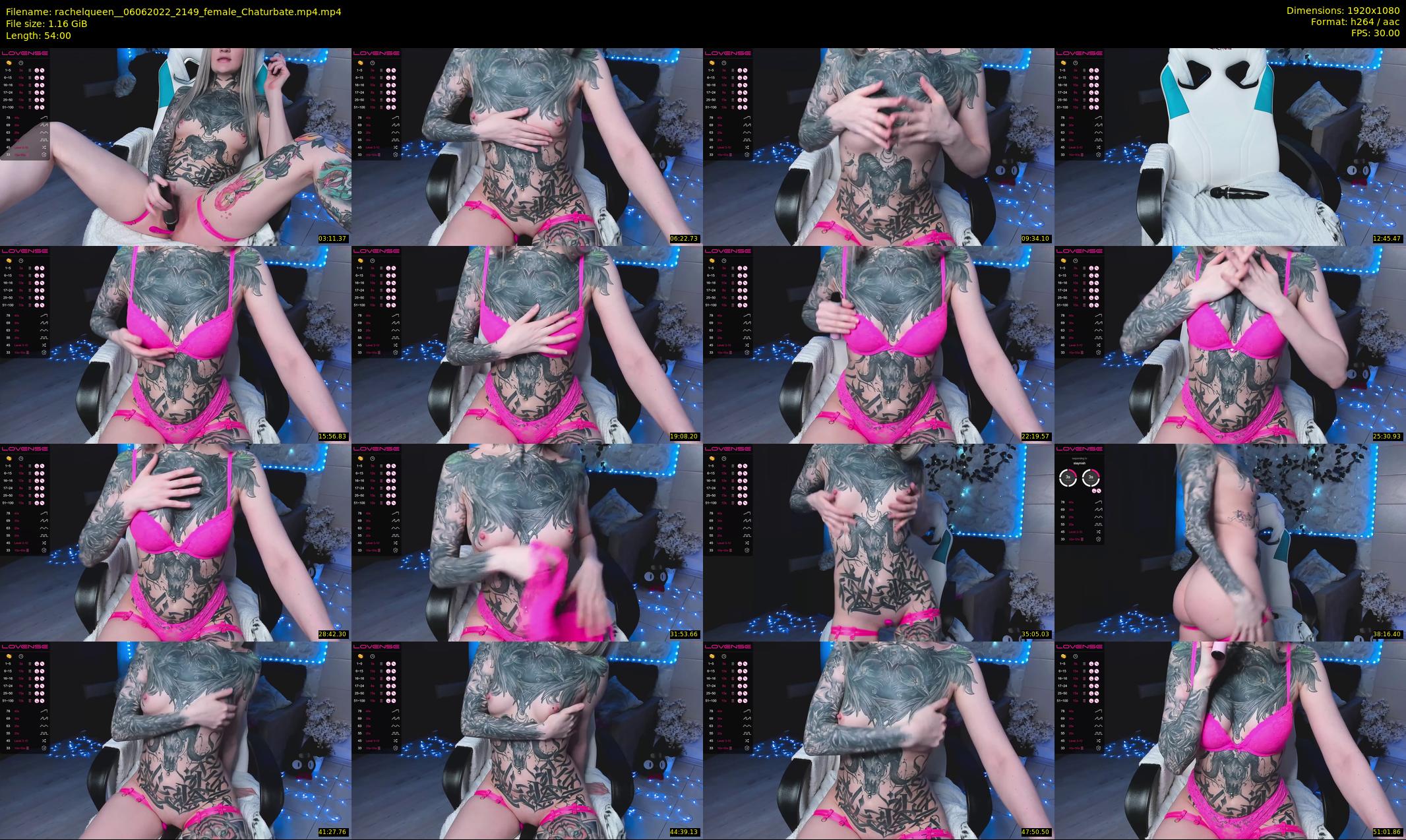 rachelqueen_ — 54 minute Chaturbate female cam show recording, 1080p, Jun 6, 2022