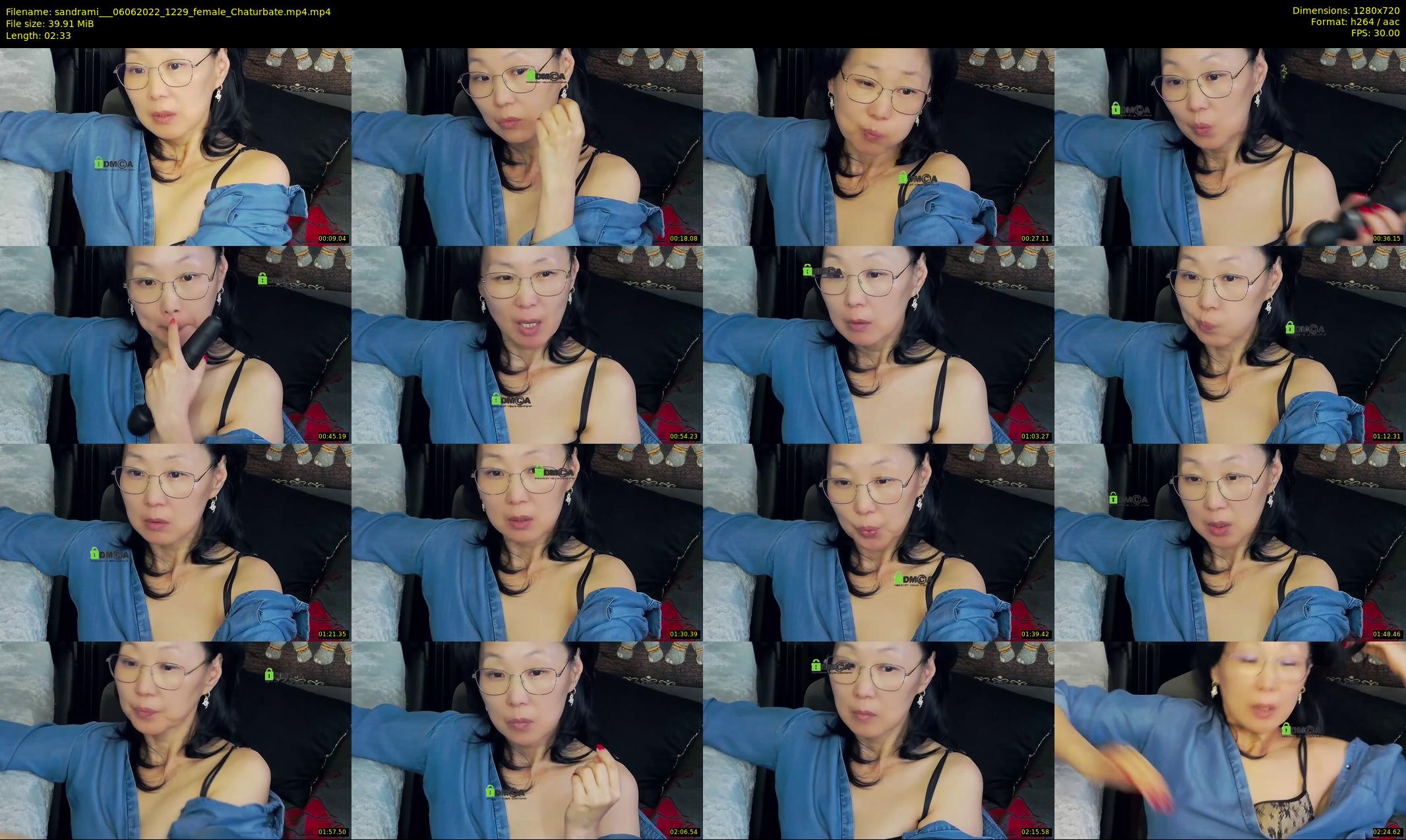 sandrami__ — 3 minute Chaturbate female cam show recording, 720p, Jun 6, 2022