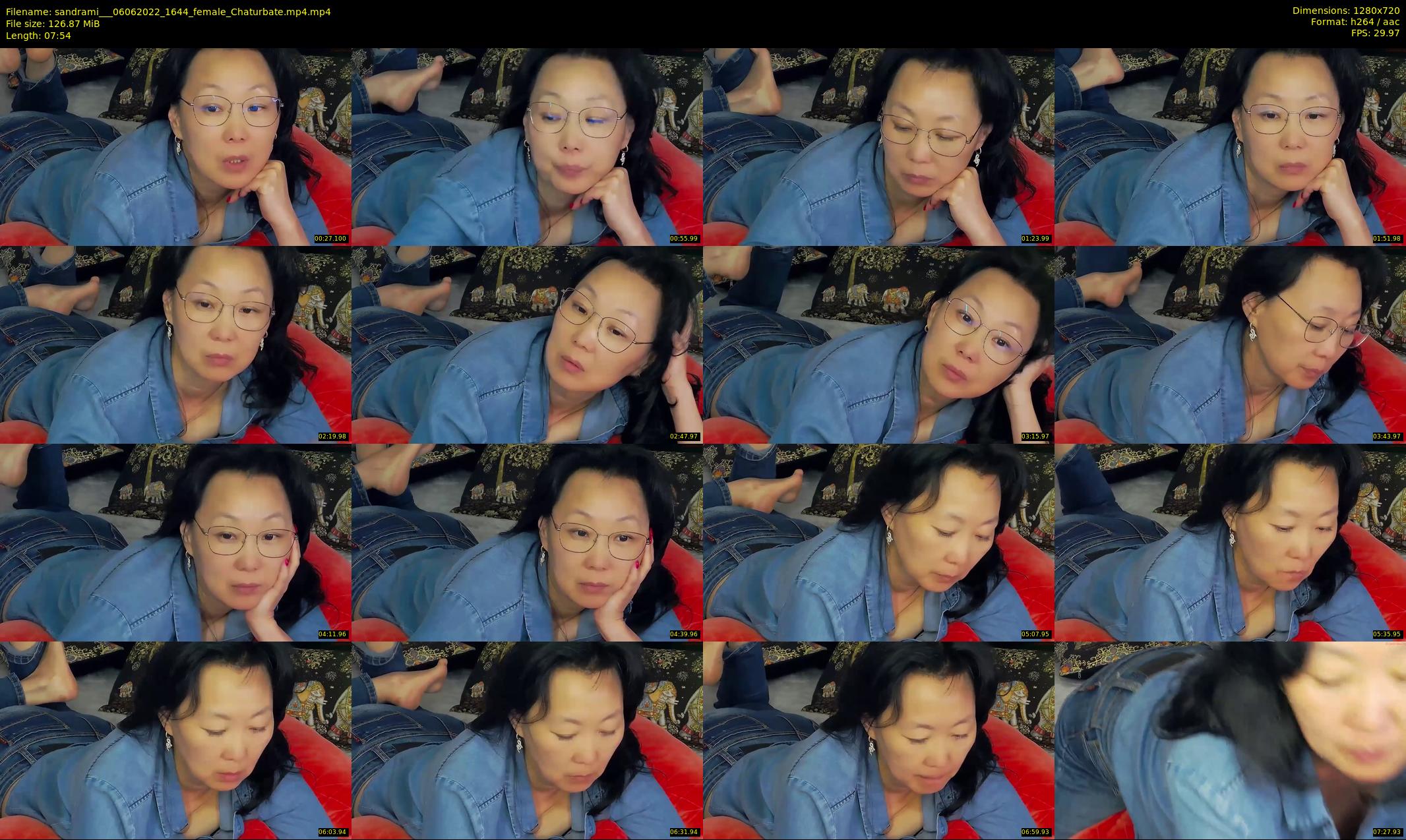 sandrami__ — 8 minute Chaturbate female cam show recording, 720p, Jun 6, 2022