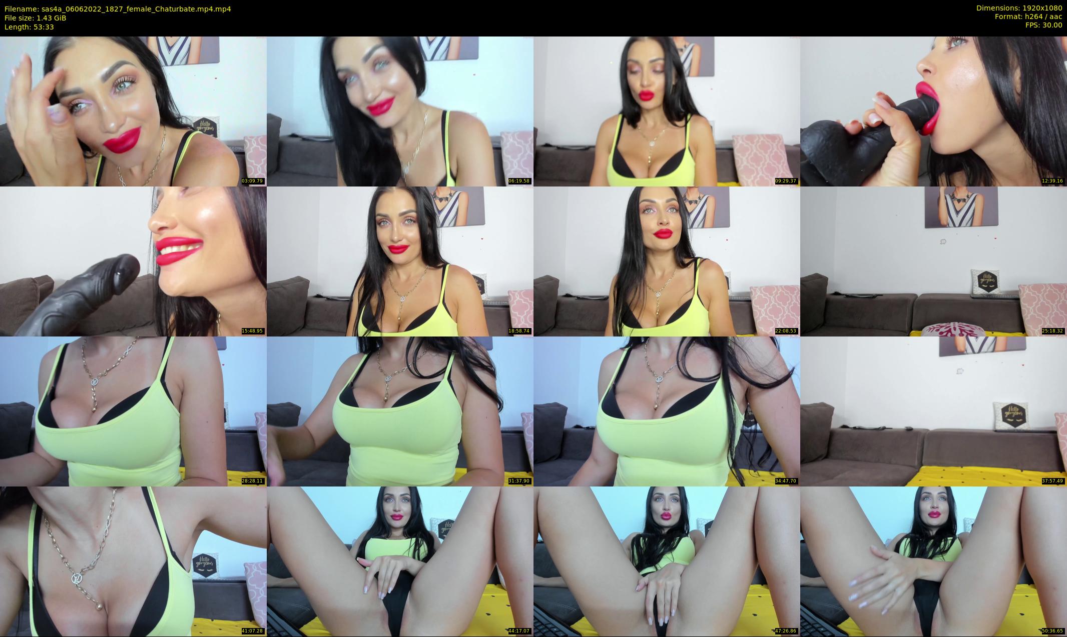 sas4a — 54 minute Chaturbate female cam show recording, 1080p, Jun 6, 2022