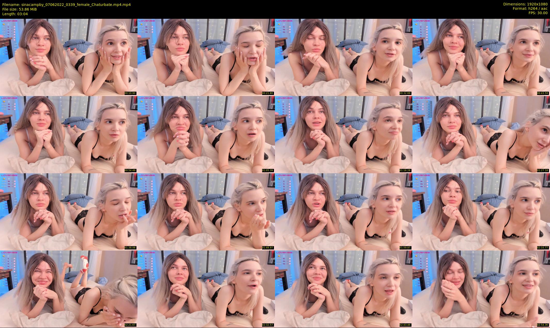 sinacampby — 4 minute Chaturbate couple cam show recording, 1080p, Jun 7, 2022