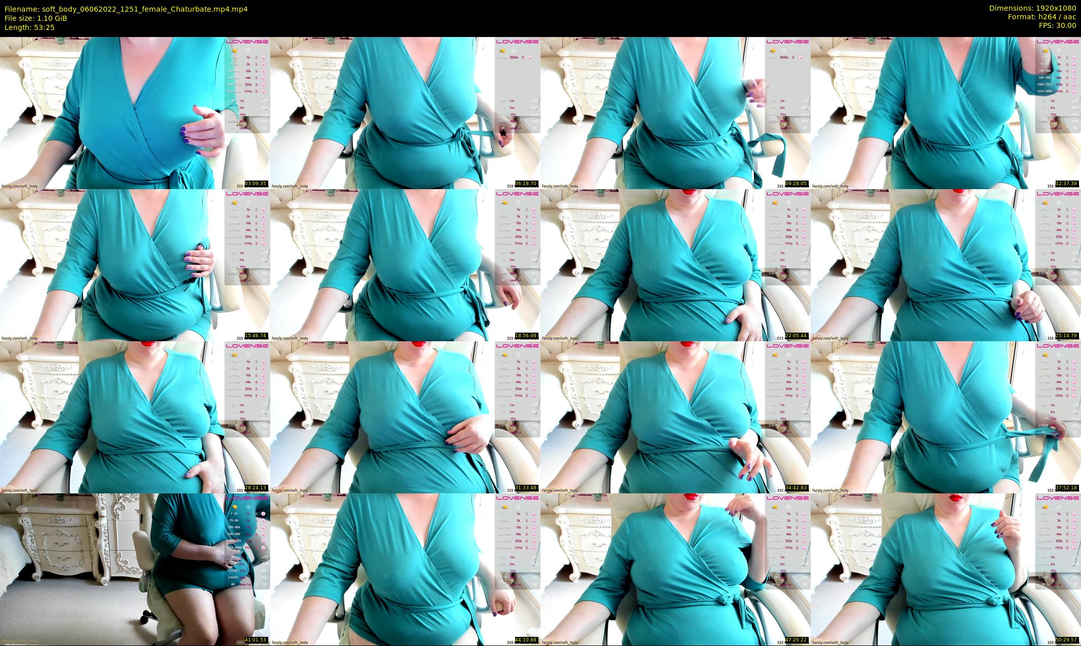 soft_body — 54 minute Chaturbate female cam show recording, 1080p, Jun 6, 2022
