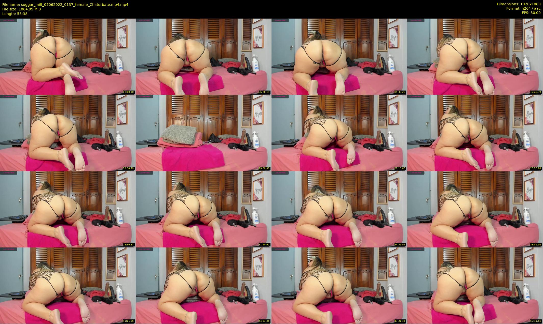 suggar_milf — 54 minute Chaturbate female cam show recording, 1080p, Jun 7, 2022