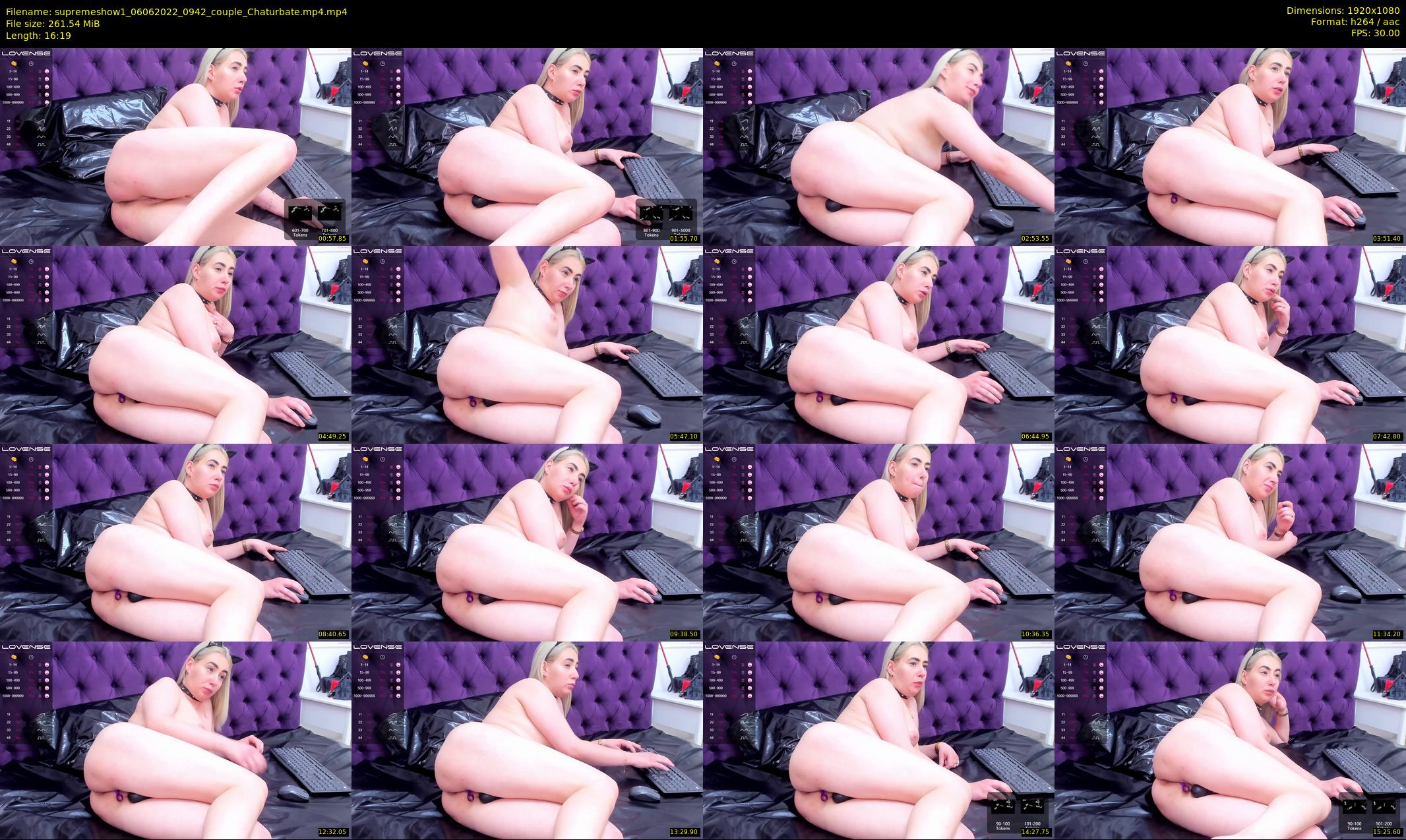 supremeshow1 — 17 minute Chaturbate couple cam show recording, 1080p, Jun 6, 2022