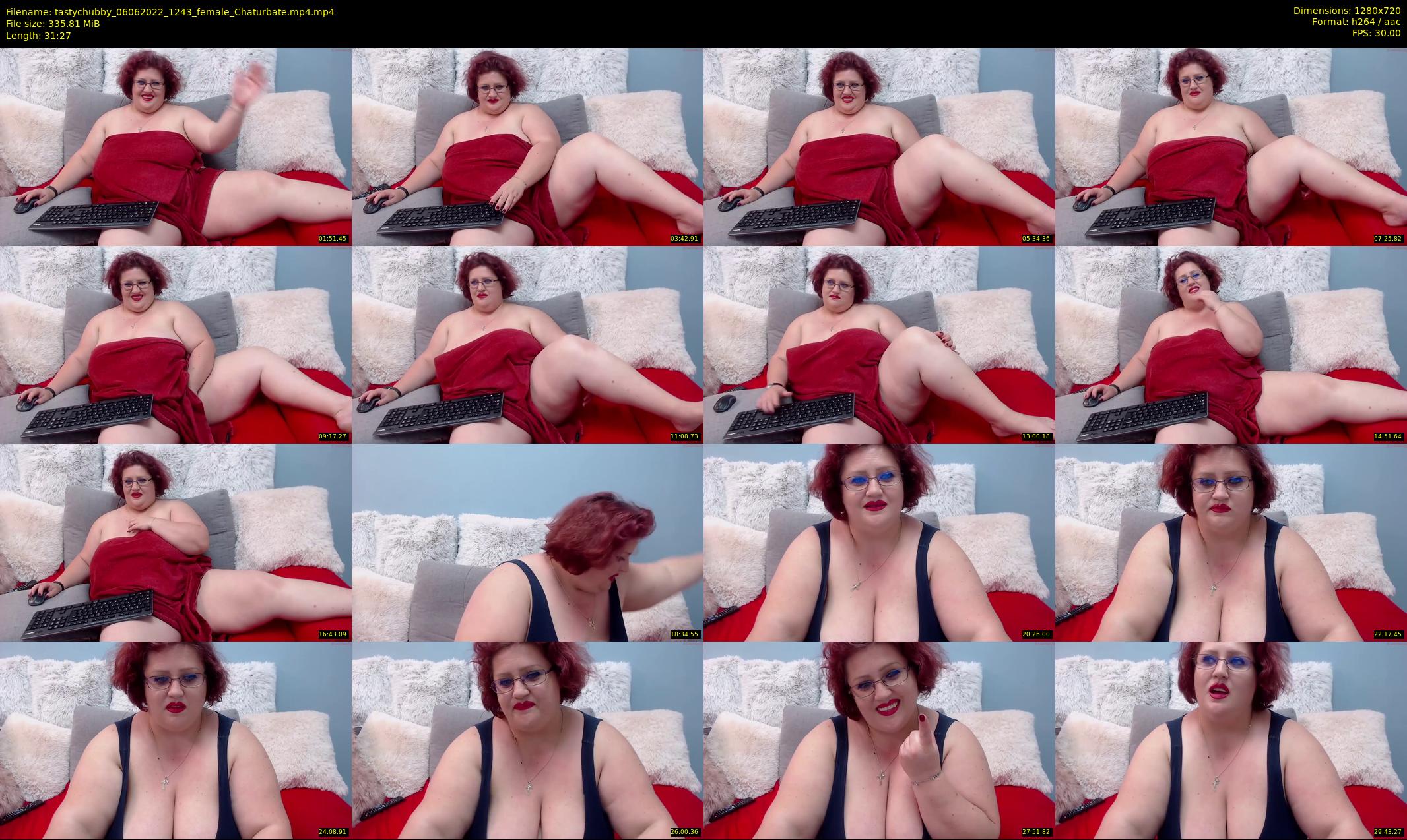 tastychubby — 32 minute Chaturbate female cam show recording, 720p, Jun 6, 2022
