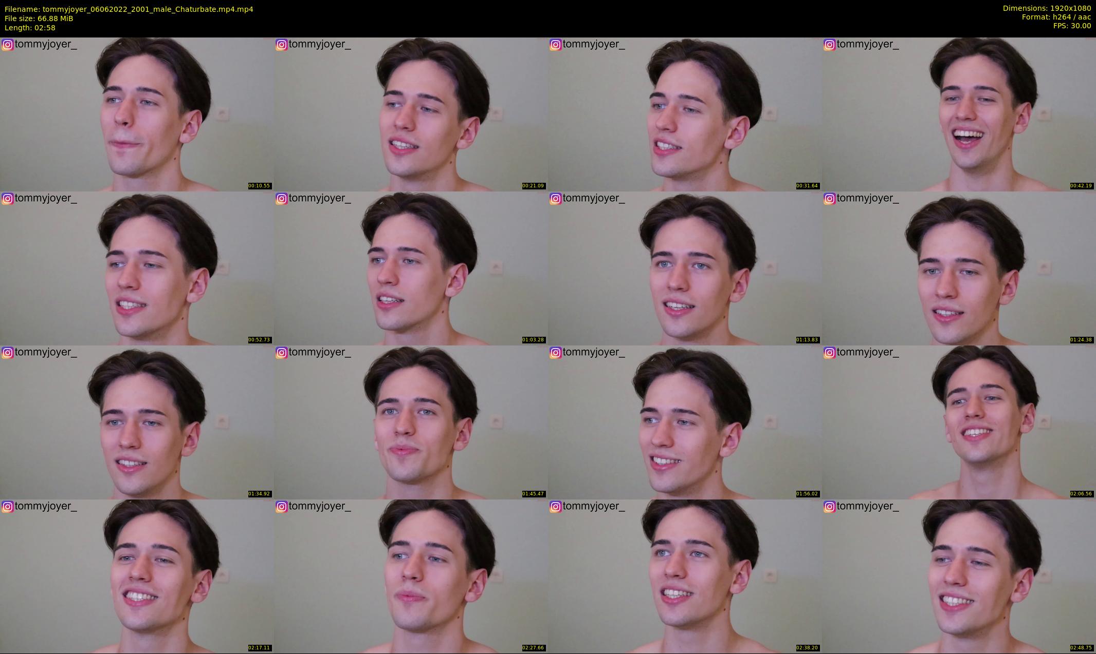 tommyjoyer — 3 minute Chaturbate male cam show recording, 1080p, Jun 6, 2022