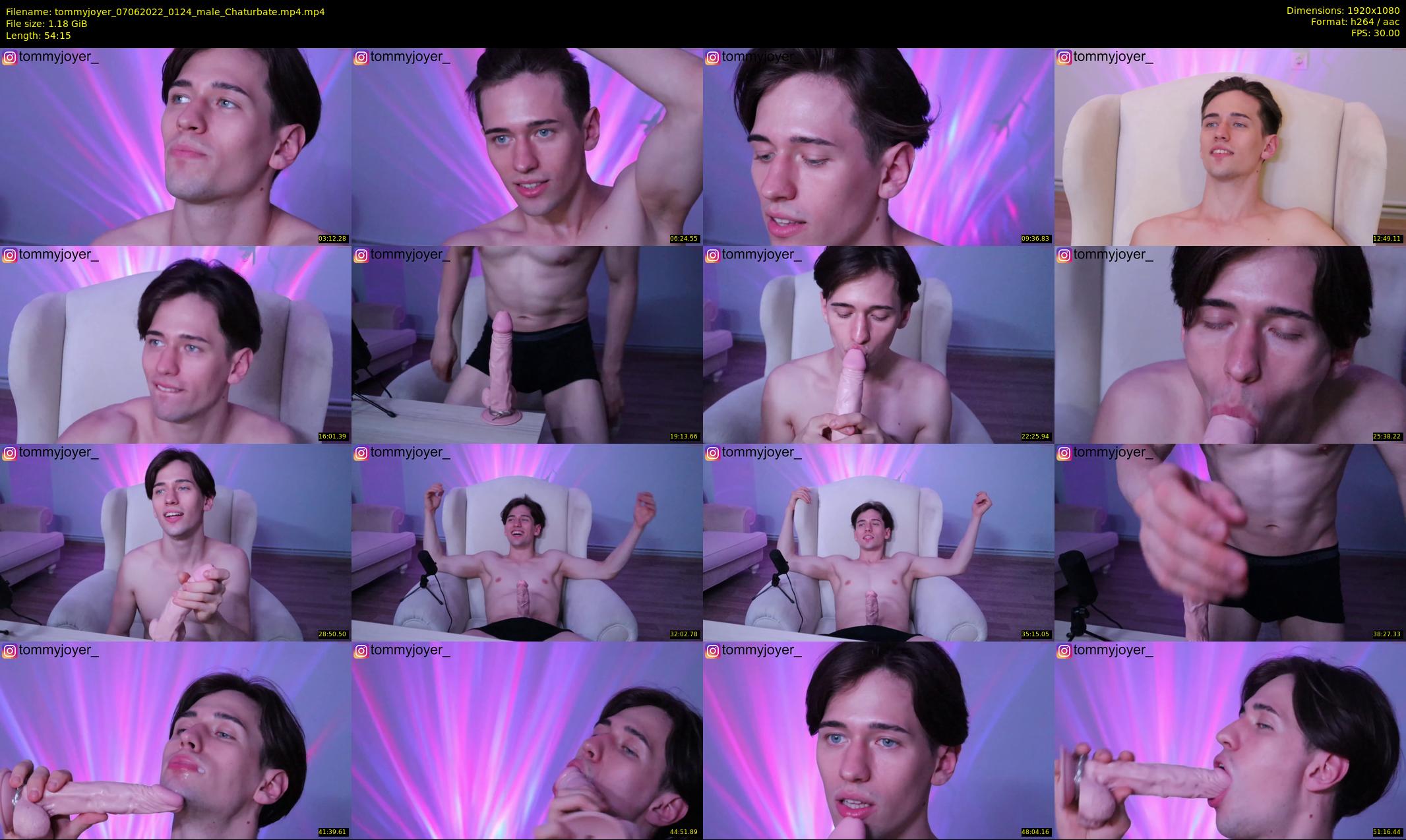 tommyjoyer — 55 minute Chaturbate male cam show recording, 1080p, Jun 7, 2022