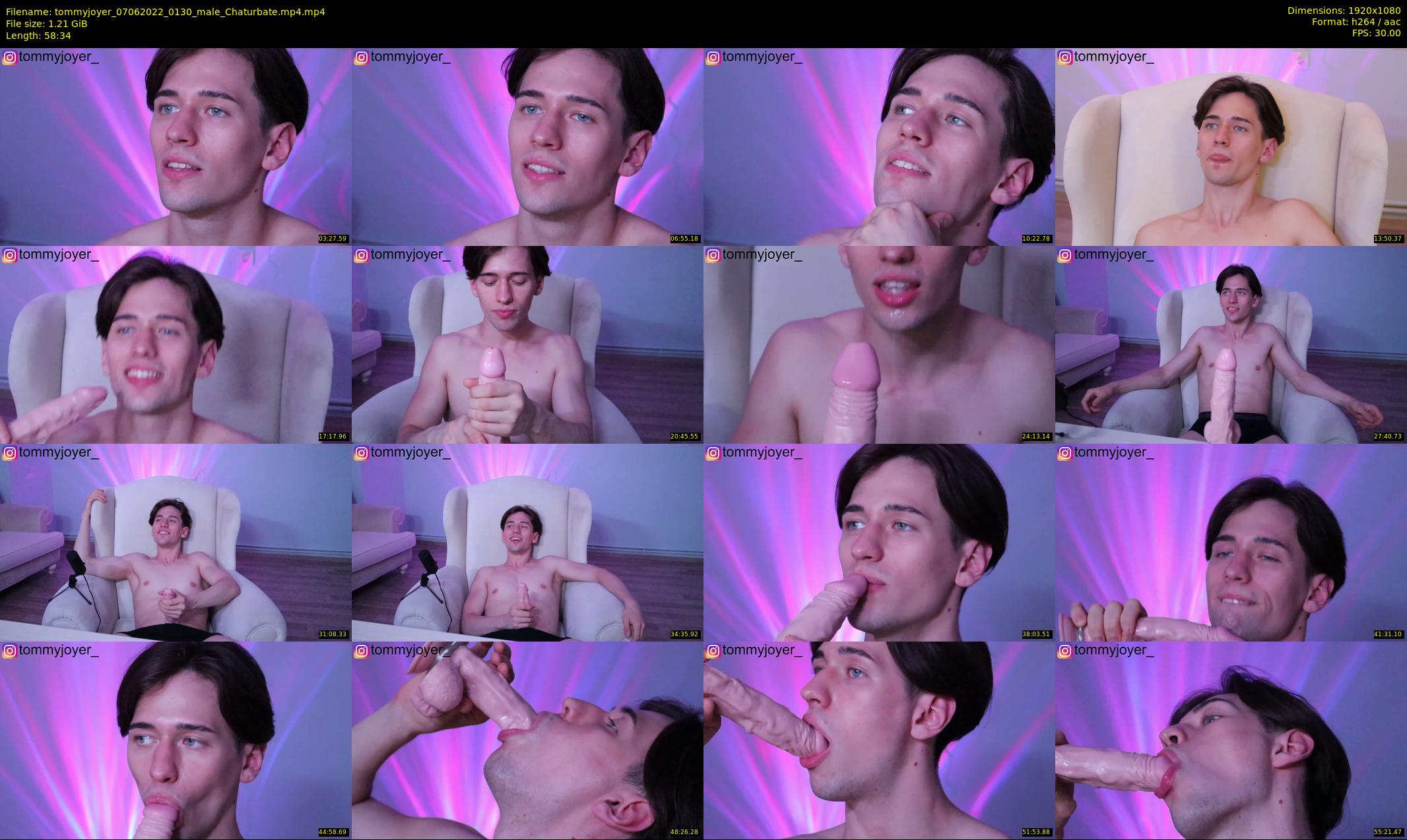 tommyjoyer — 59 minute Chaturbate male cam show recording, 1080p, Jun 7, 2022